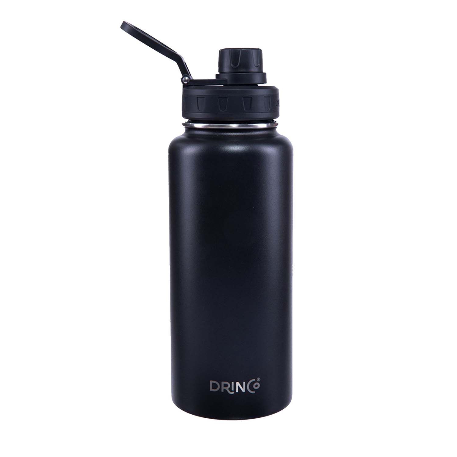 Sport Vacuum Insulated Stainless Steel Water Bottle - Black - 30oz. | GNC