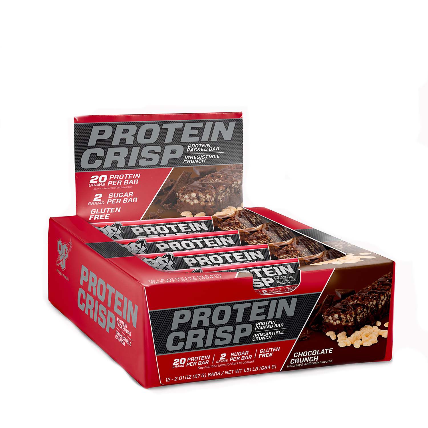 SYNTHA6® Protein Crisp Chocolate Crunch (12 Bars) Chocolate Crunch GNC
