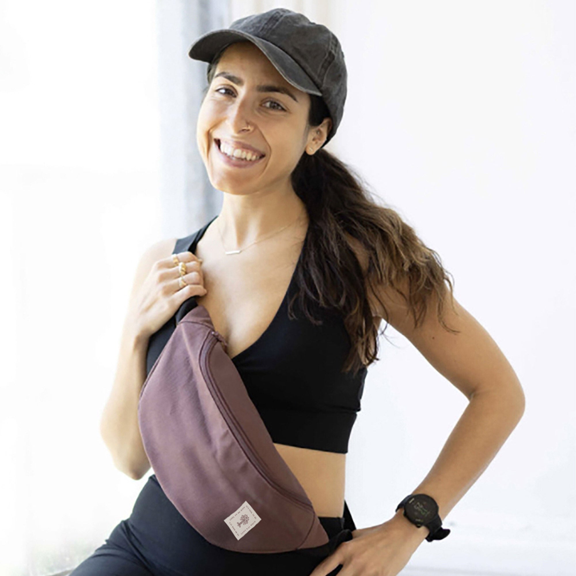 Canvas Crossbody Bag - Rose  | GNC