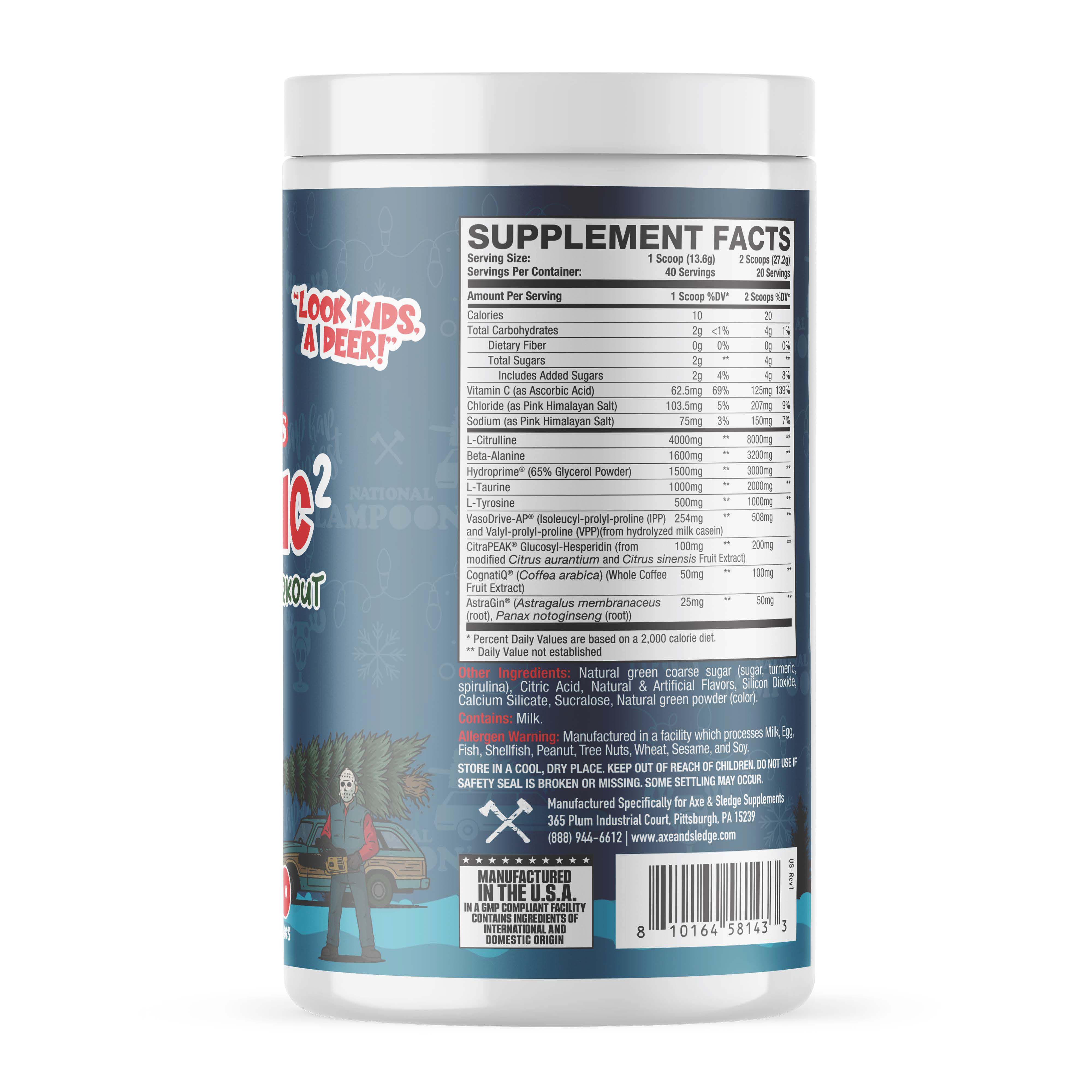 Hydraulic V2 Advanced Non-Stim Pre-Workout - Green Gelatin (40 Servings)
