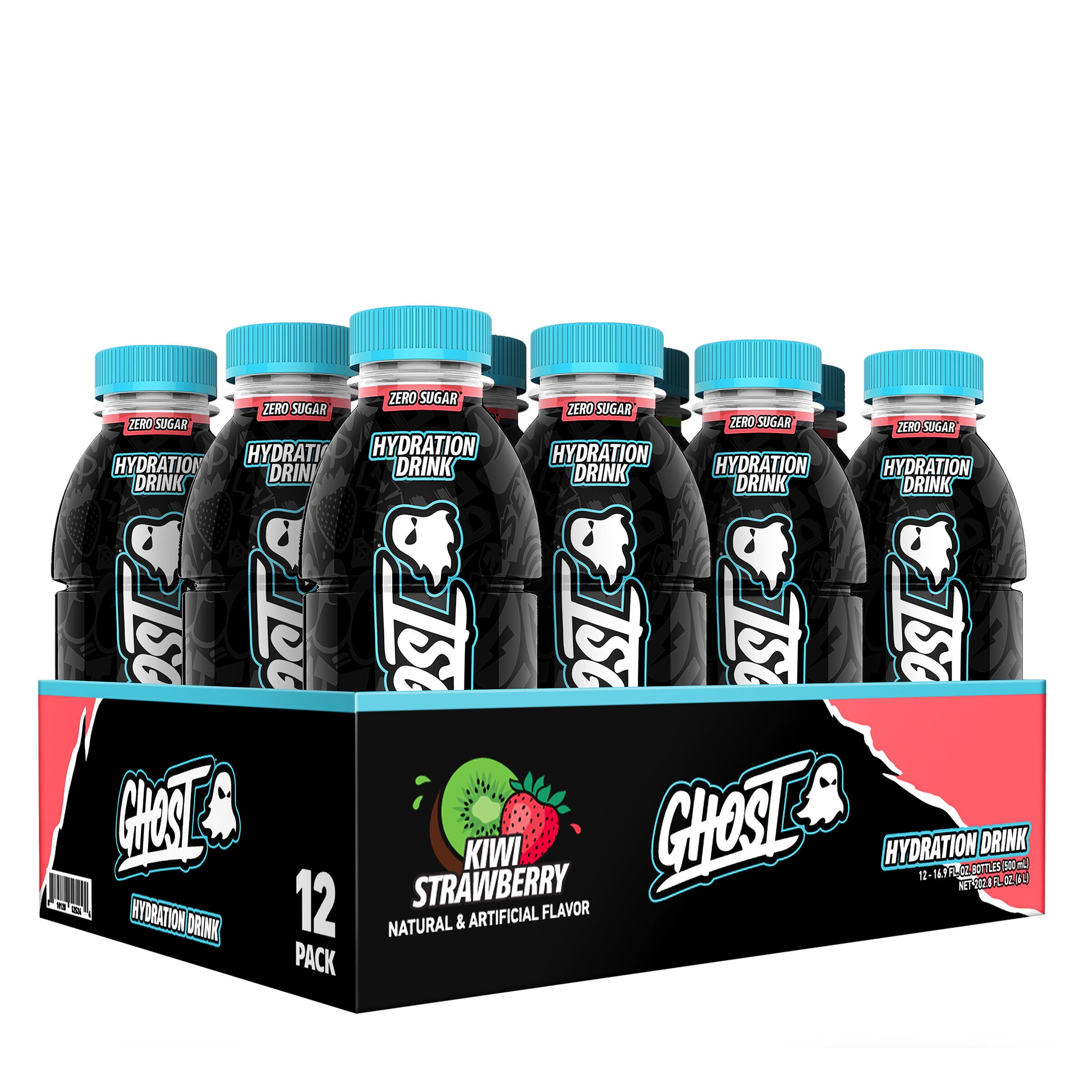 Hydration Drink - Kiwi Strawberry - 16.9oz. (12 Bottles)  | GNC
