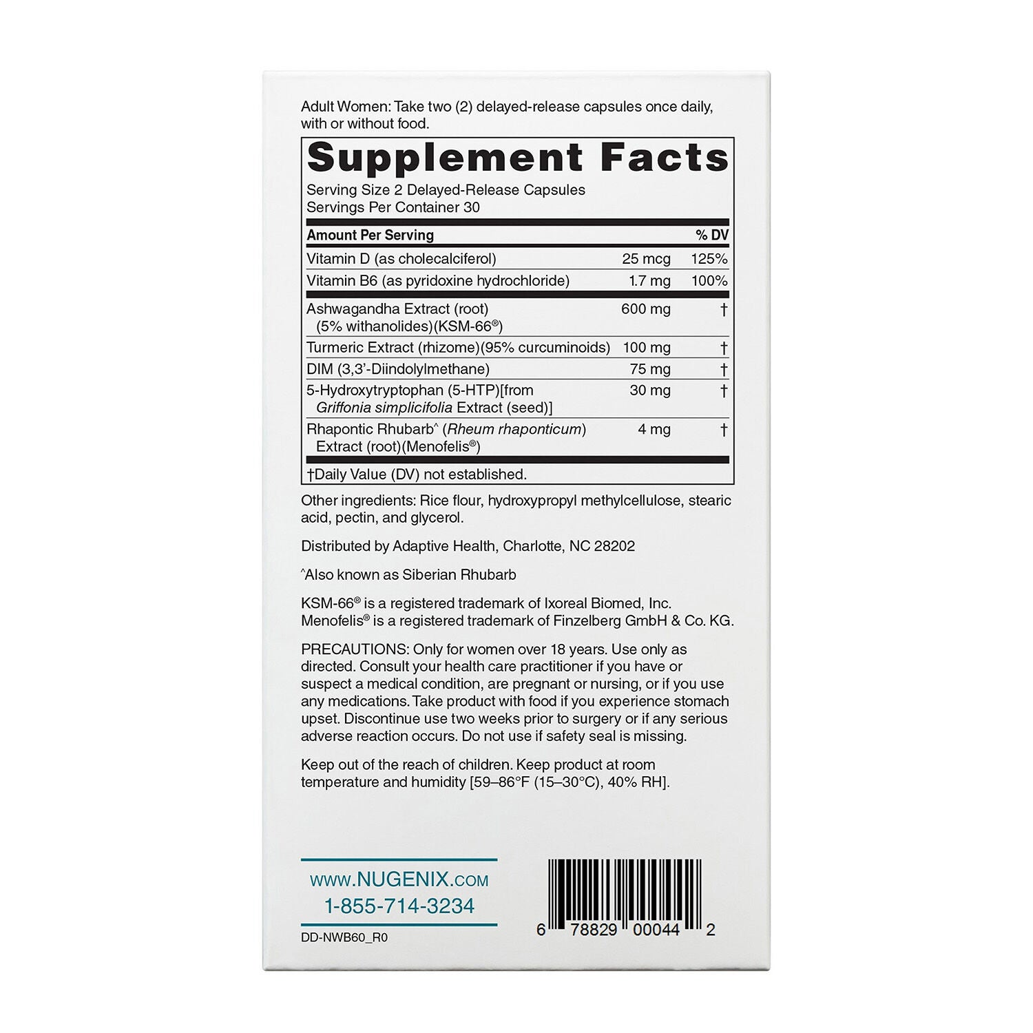 Balance: Women's Hormone Formula - 60 Capsules (30 Servings)  | GNC