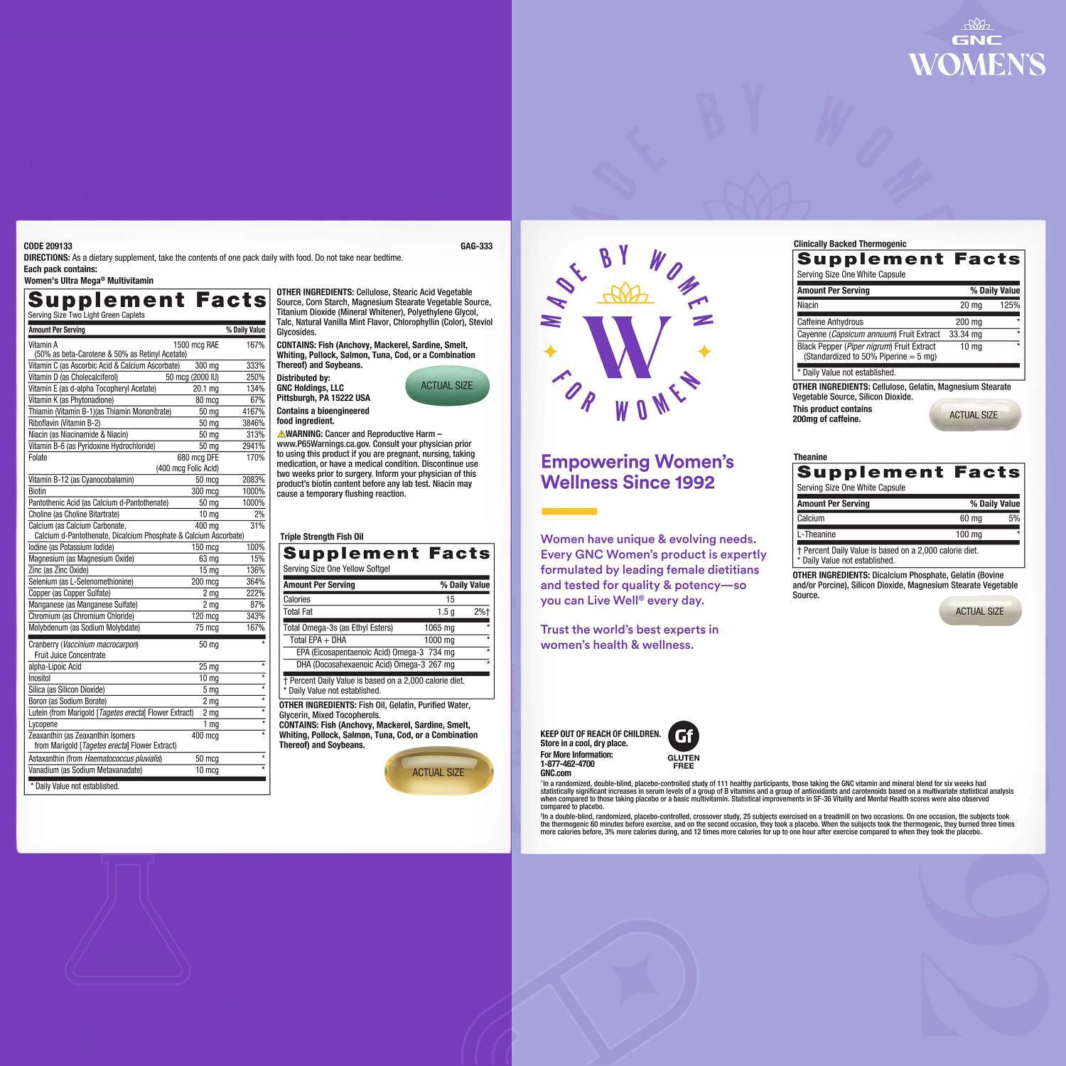 Energy and Metabolism Vitapak&reg; Program V2 (1 Monthly Supply)  | GNC