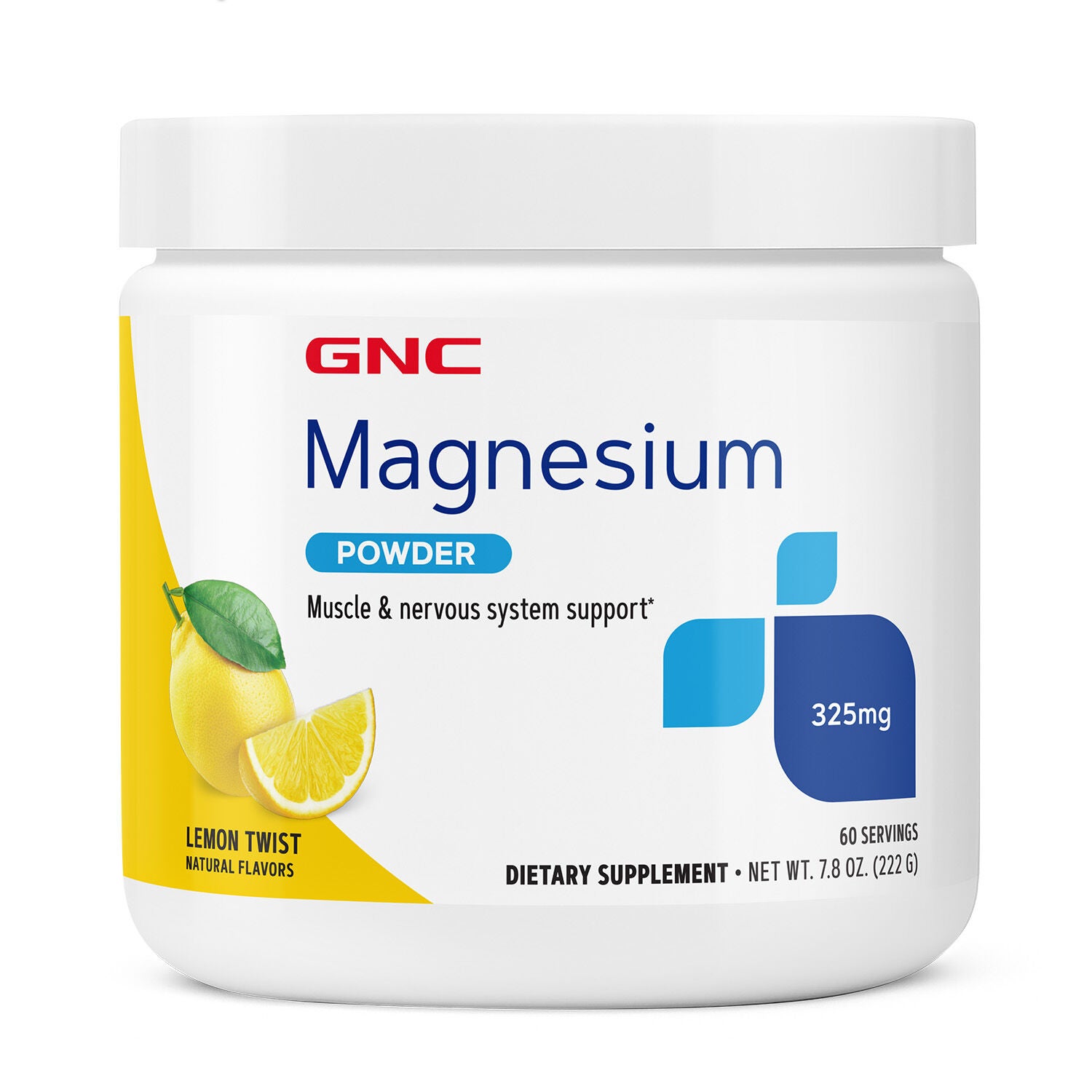 Magnesium Powder - Lemon Twist (60 Servings) | GNC