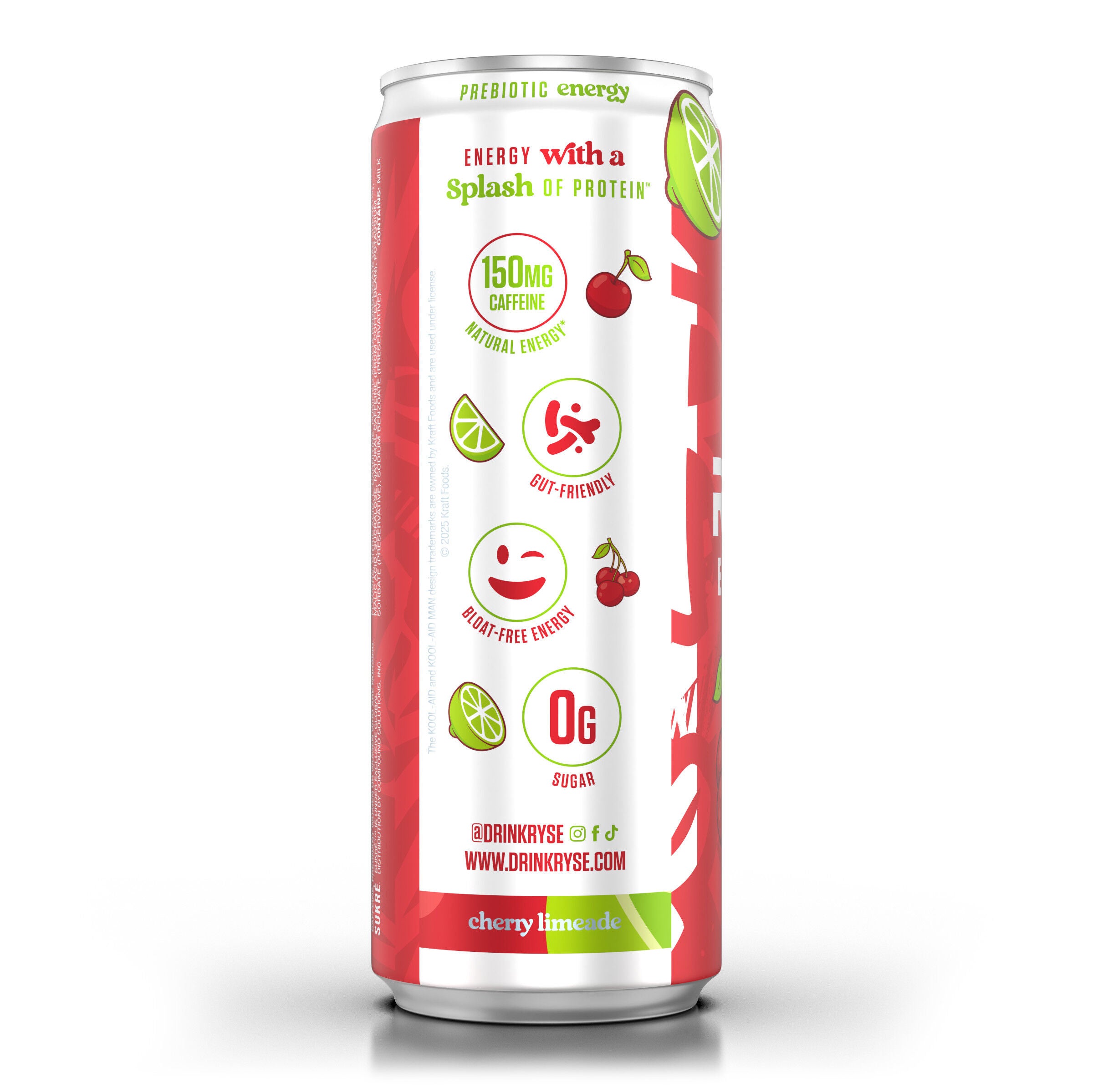RYSE - Energy Drink - Kool-Aid Cherry Limeade - 12 fl oz. (12 Cans