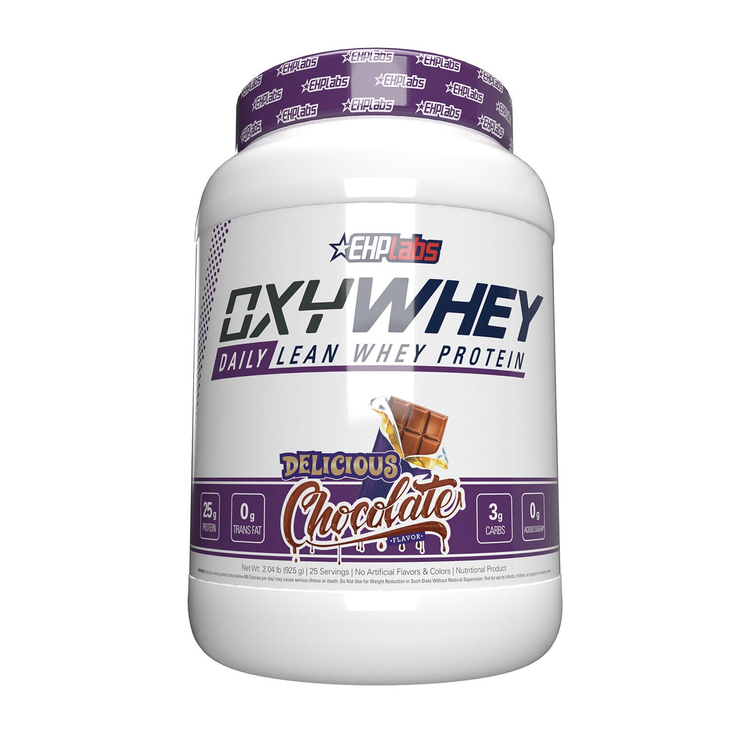 OxyWhey Daily Lean Whey Protein Delicious Chocolate Tub Front