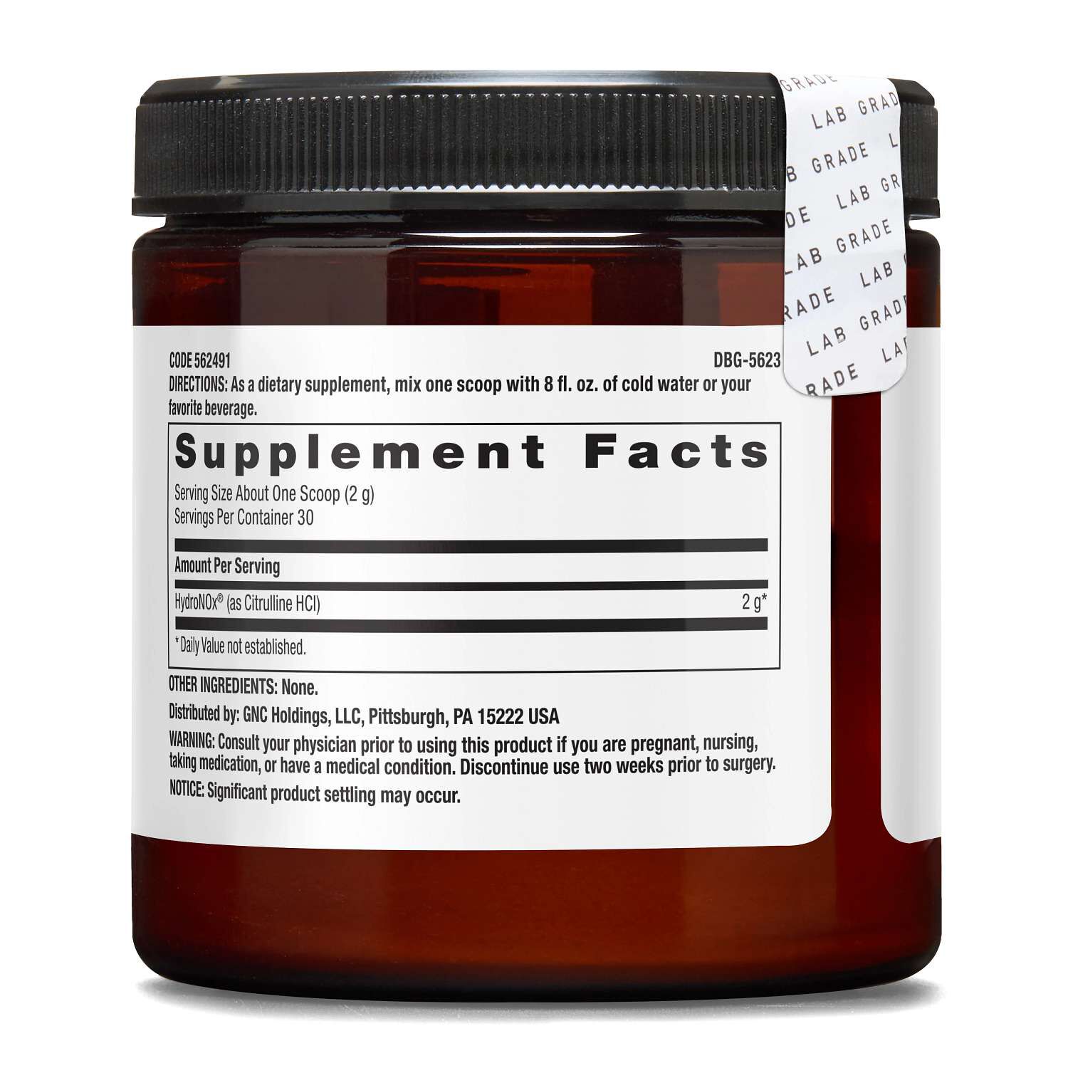 Chemistry Labs&trade; Citrulline HCl (30 Servings)  | GNC