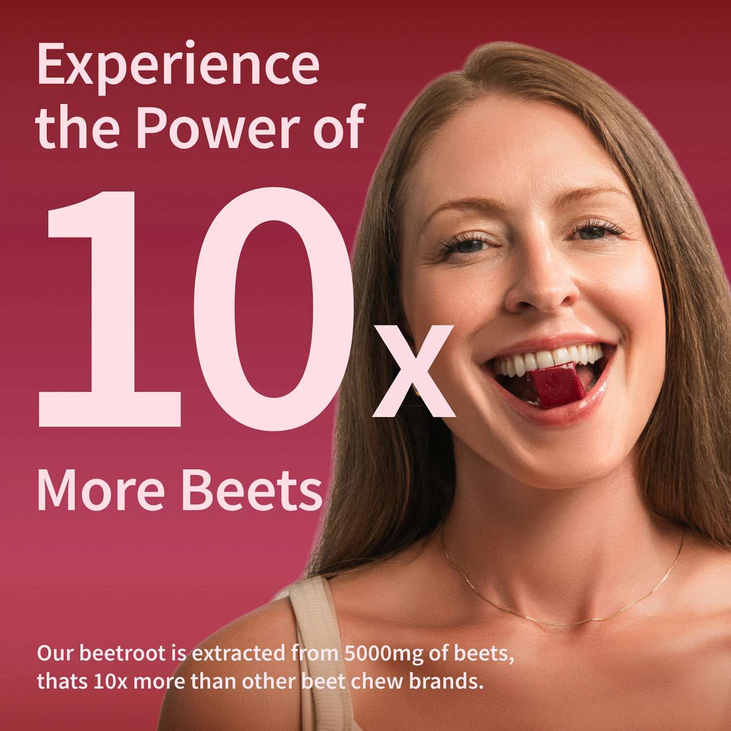 Heart Beets - Mixed Berry - 60 Chews (30 Servings)  | GNC