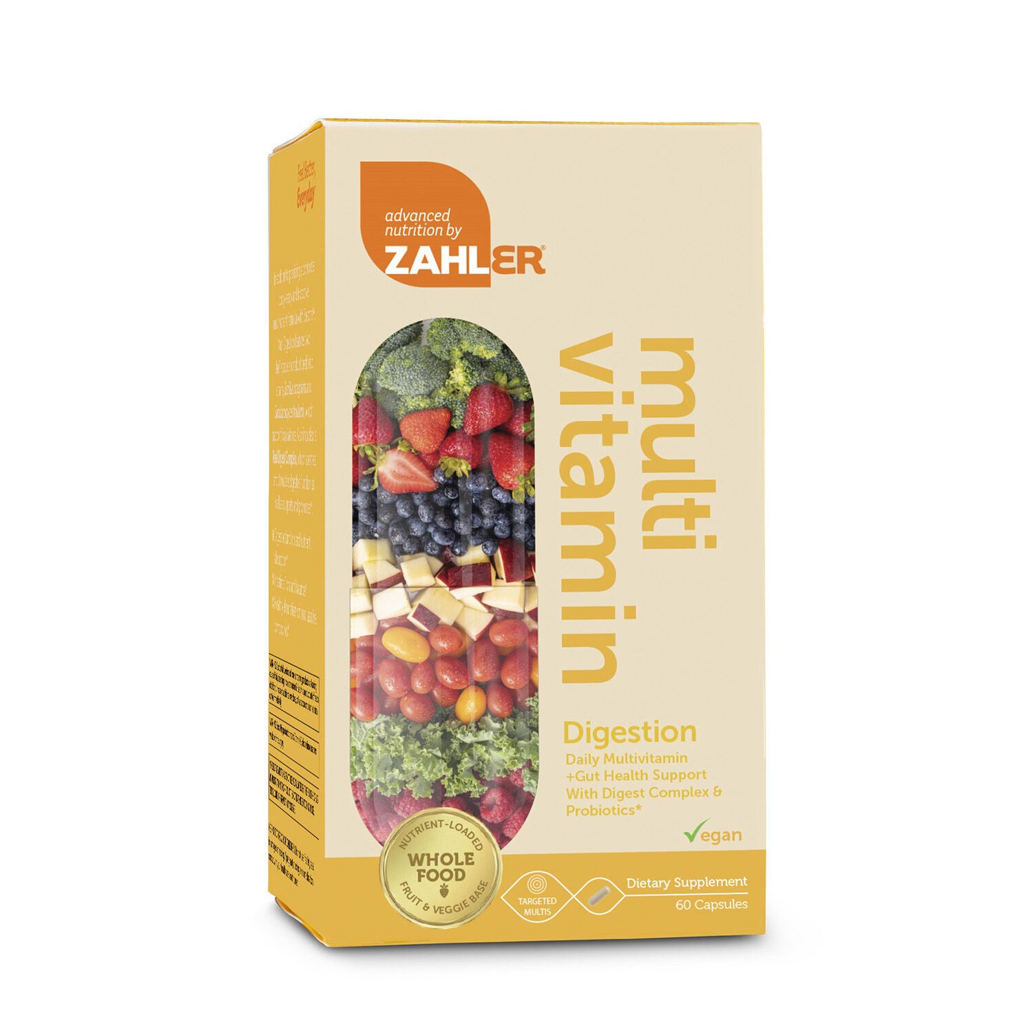 Multi Vitamin Digestion - 60 Capsules (30 Servings)  | GNC