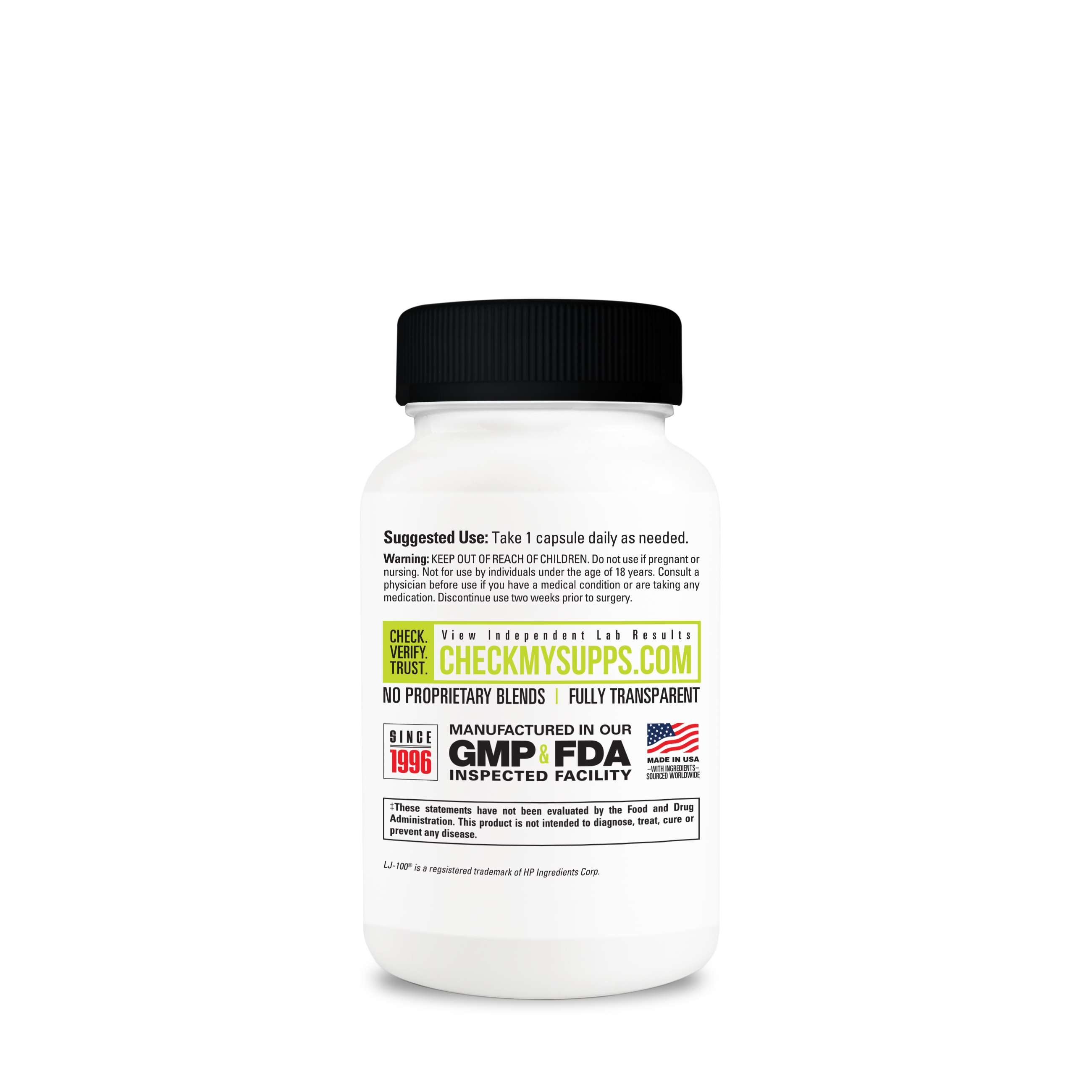 Tongkat Ali 200mg - 60 Capsules (60 Servings)  | GNC