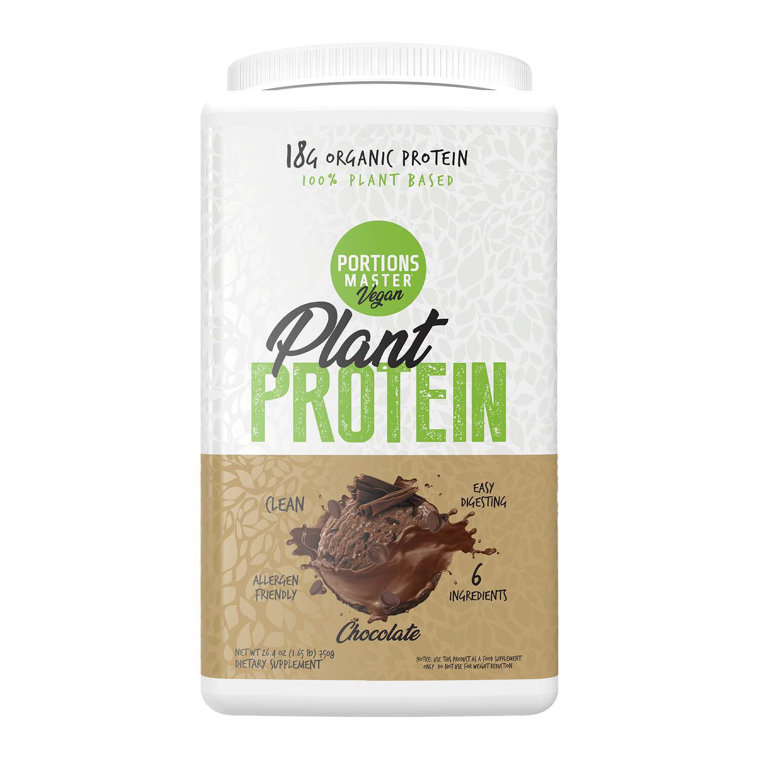 Vegan Plant Protein - Chocolate (30 Servings)