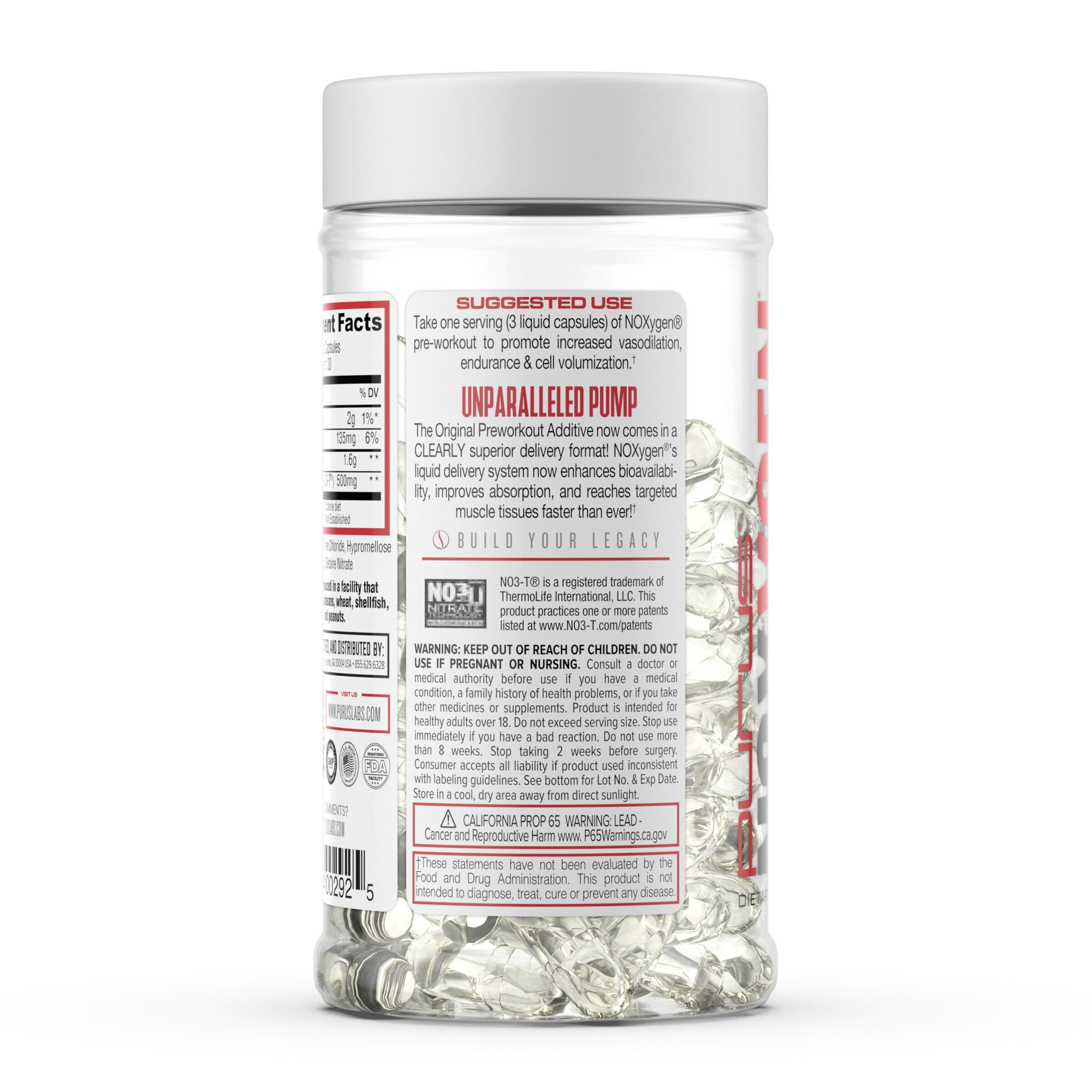 NOXYGEN&reg; Pre-Workout Accelerator - 90 Liquid Capsules (30 Servings)  | GNC