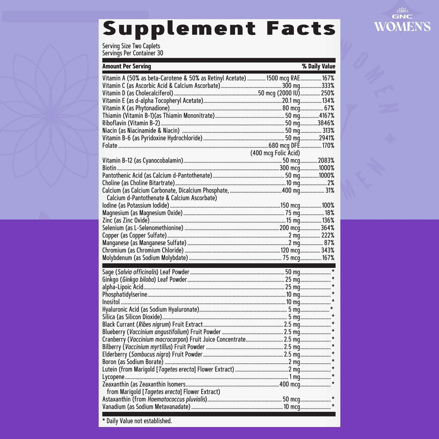 50+ Multivitamin - 60 Capsules (30 Servings)