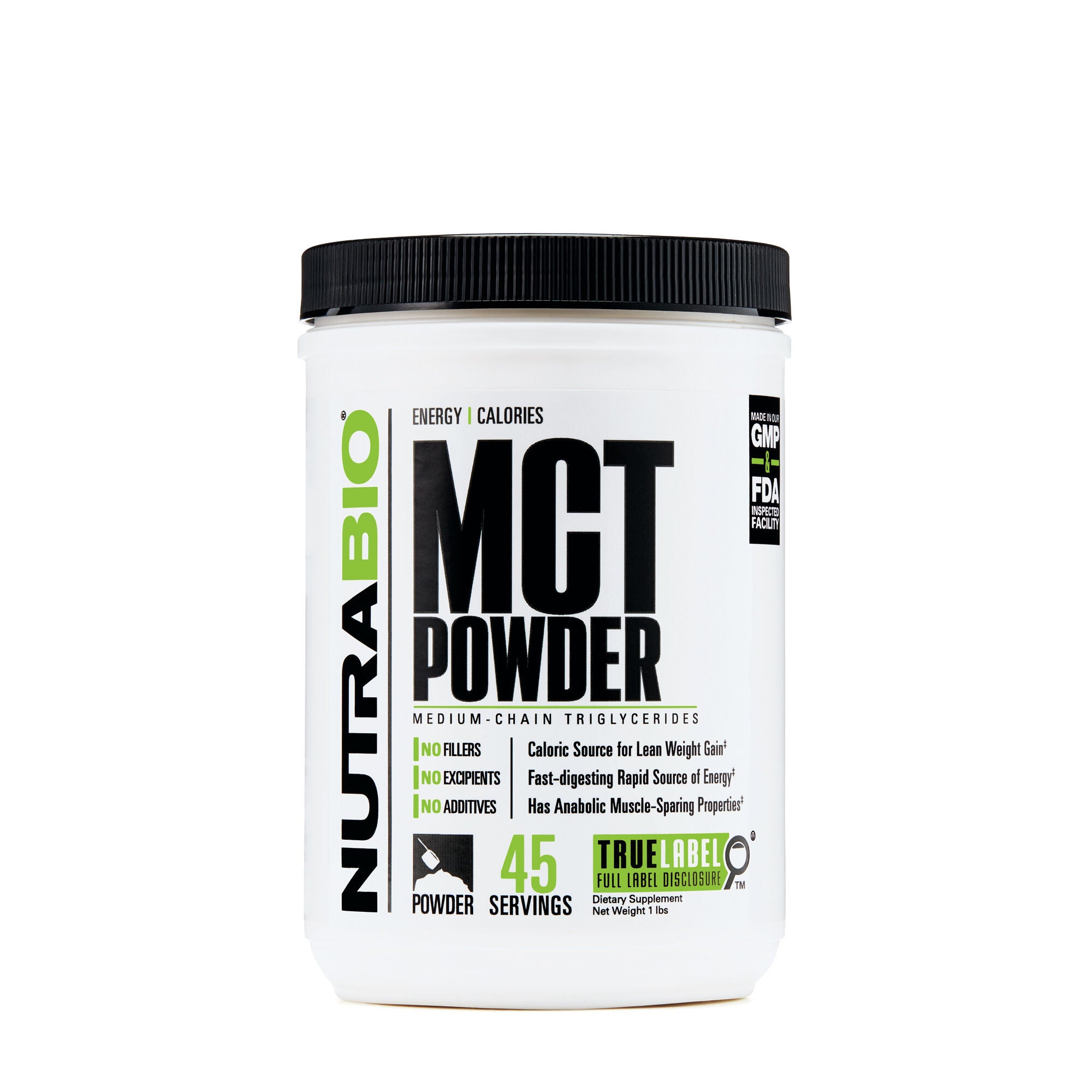 Nutrabio Mct Powder Gnc