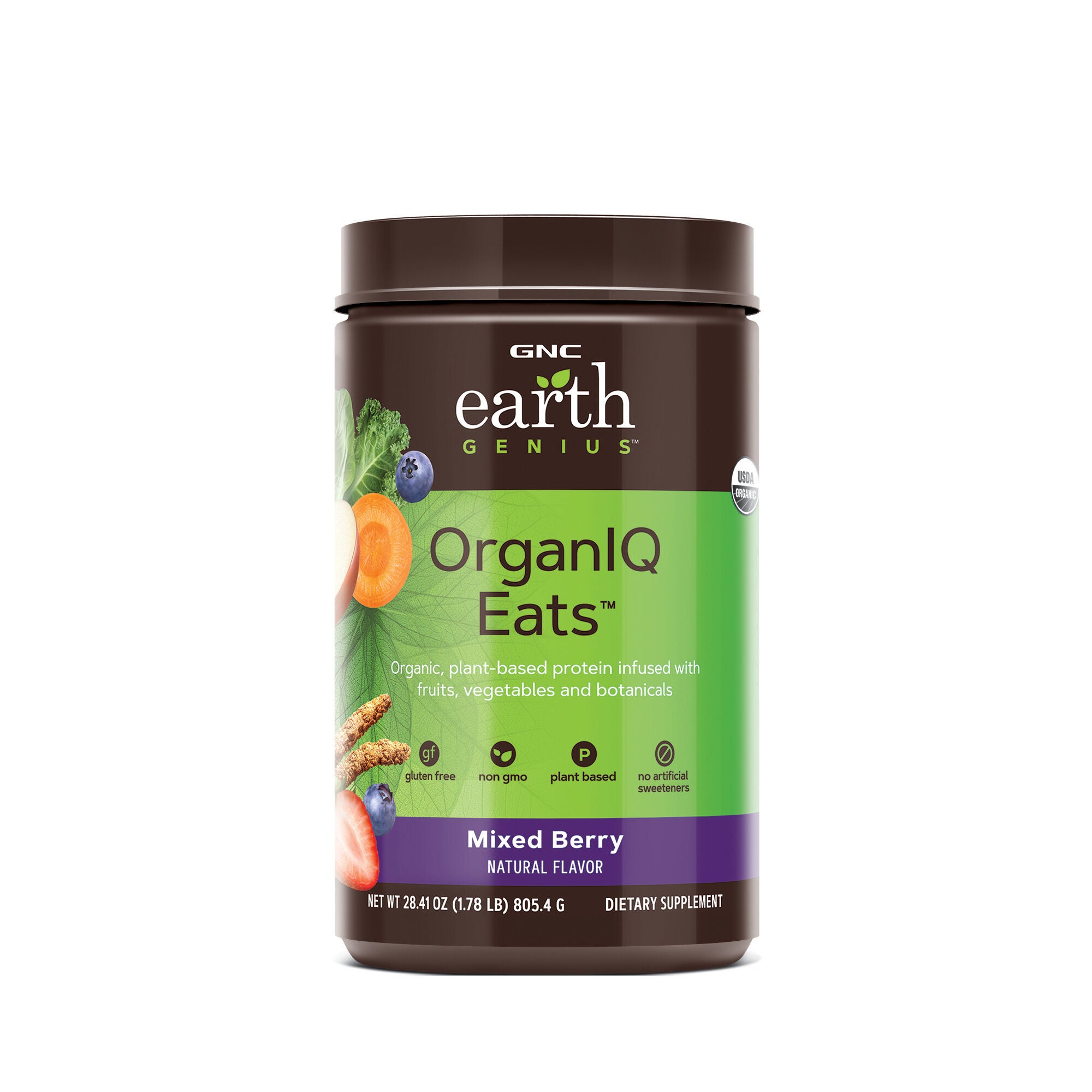 Gnc Earth Genius Organiq Eats Mixed Berry Gnc