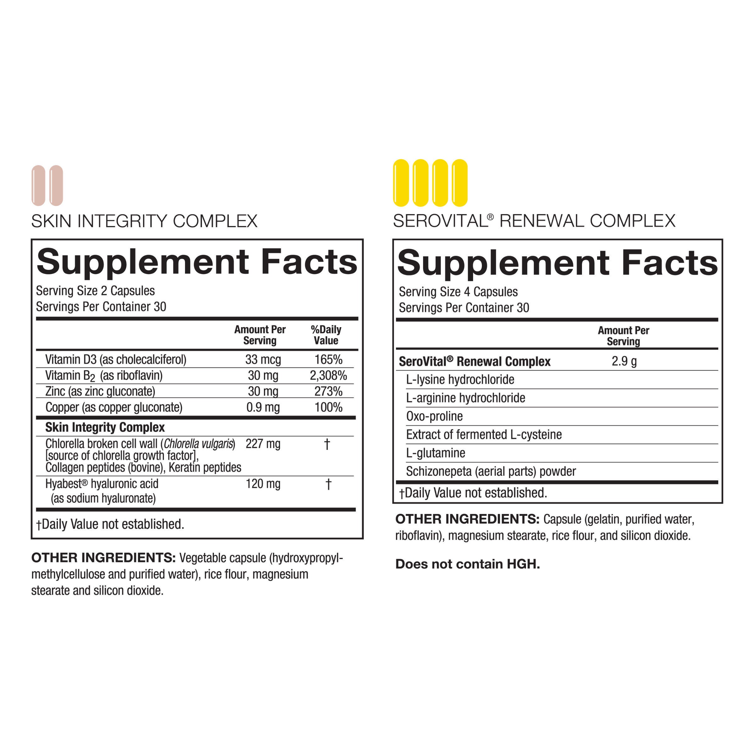SeroVital Skin Revive - 180 Capsules (60 Servings)  | GNC