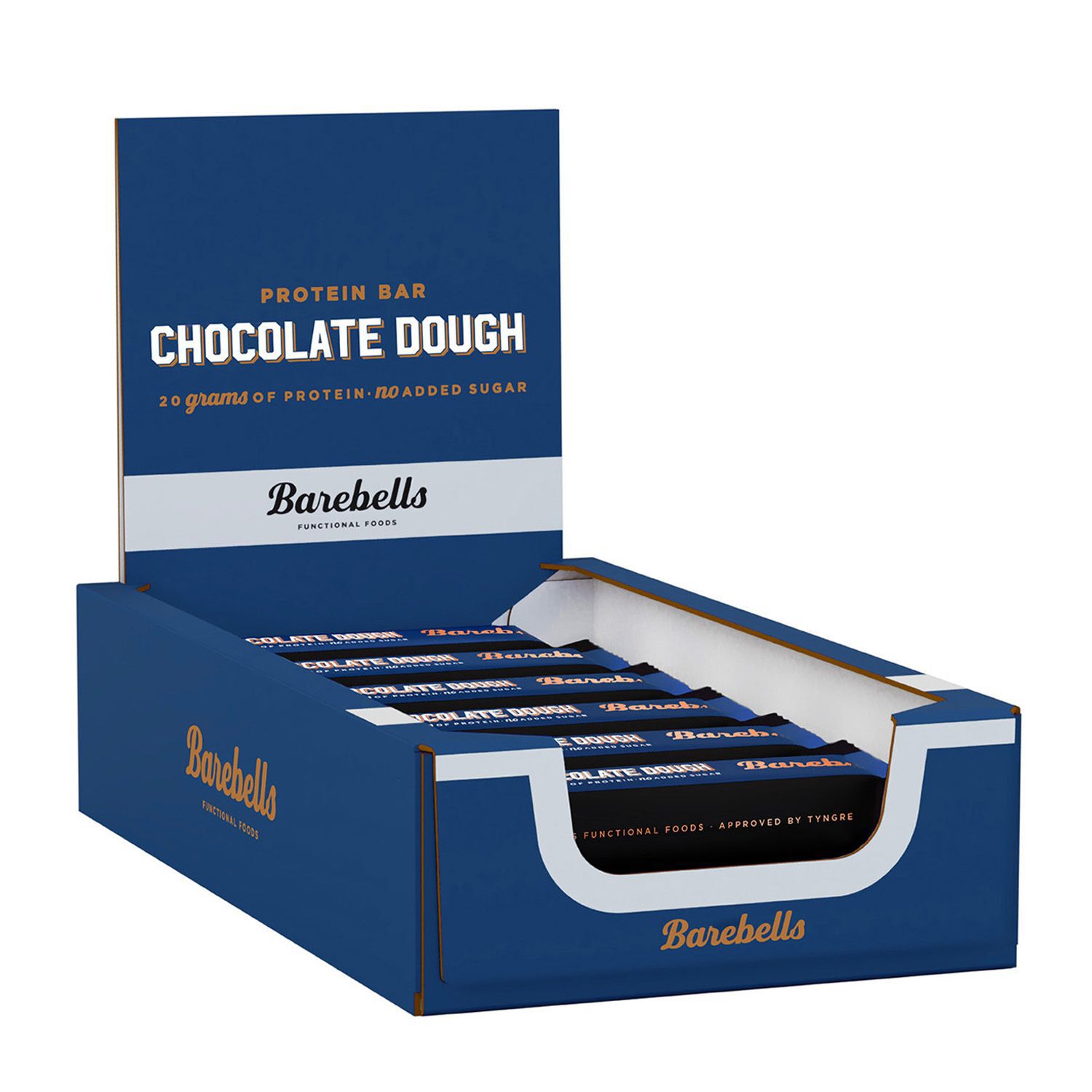 Barebells Protein Bar Chocolate Dough Box