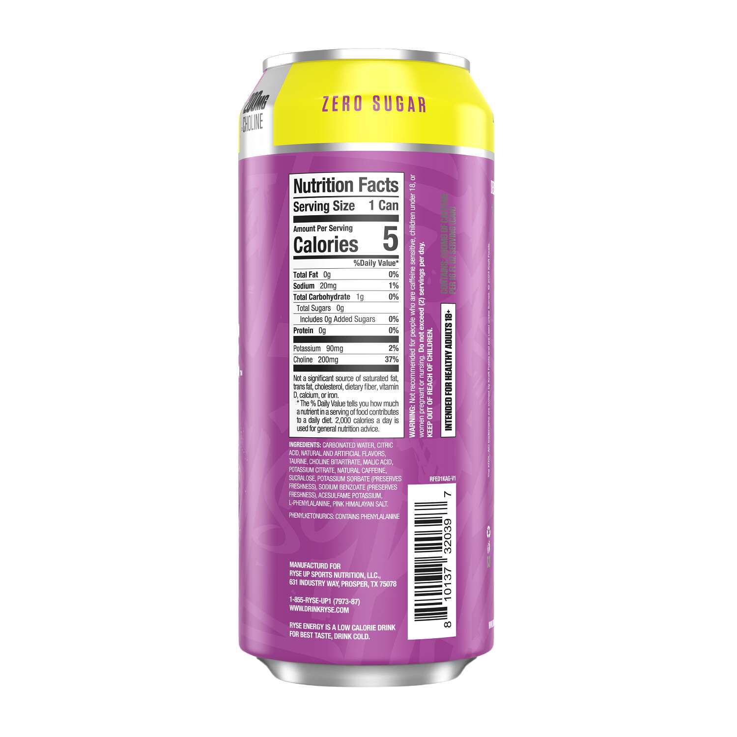 Fuel Energy Drink - Root Beer Float 16 fl oz. (12 Cans)
