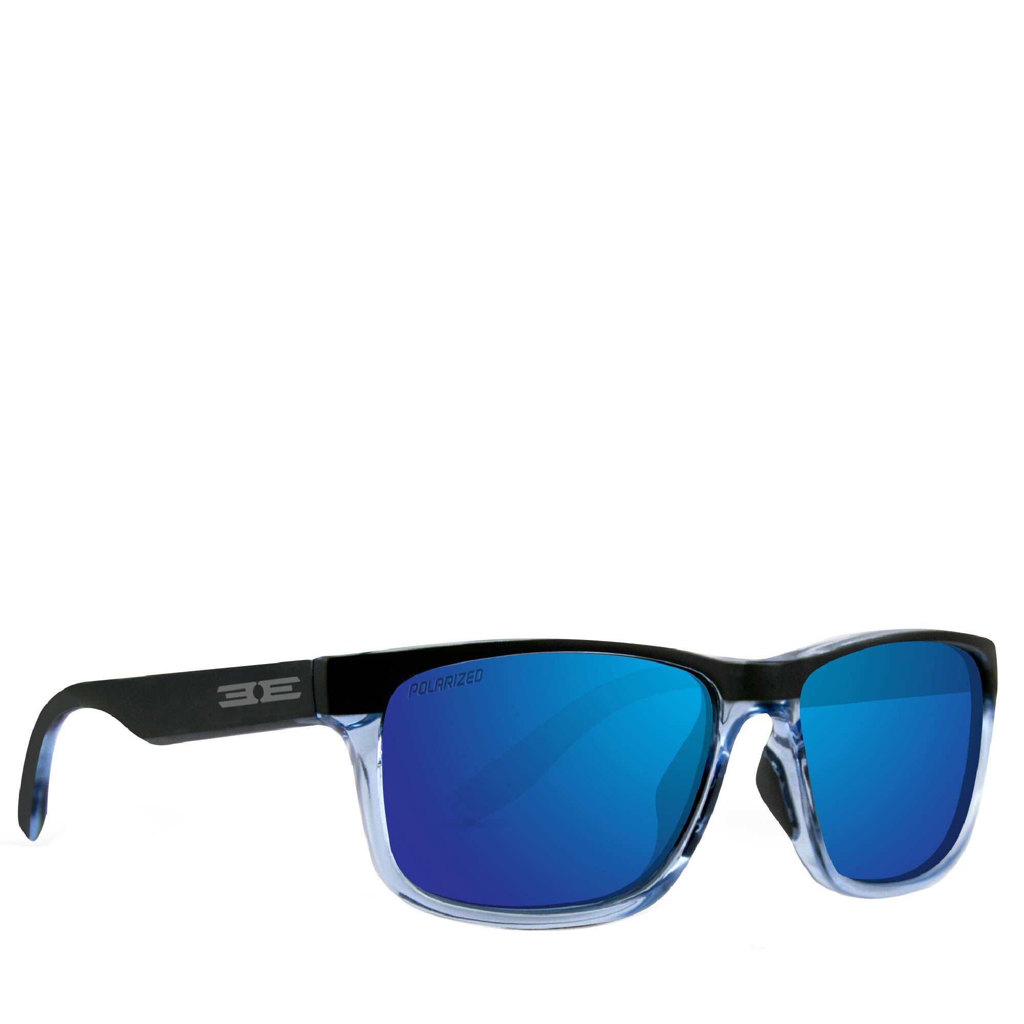 blue frame sunglasses