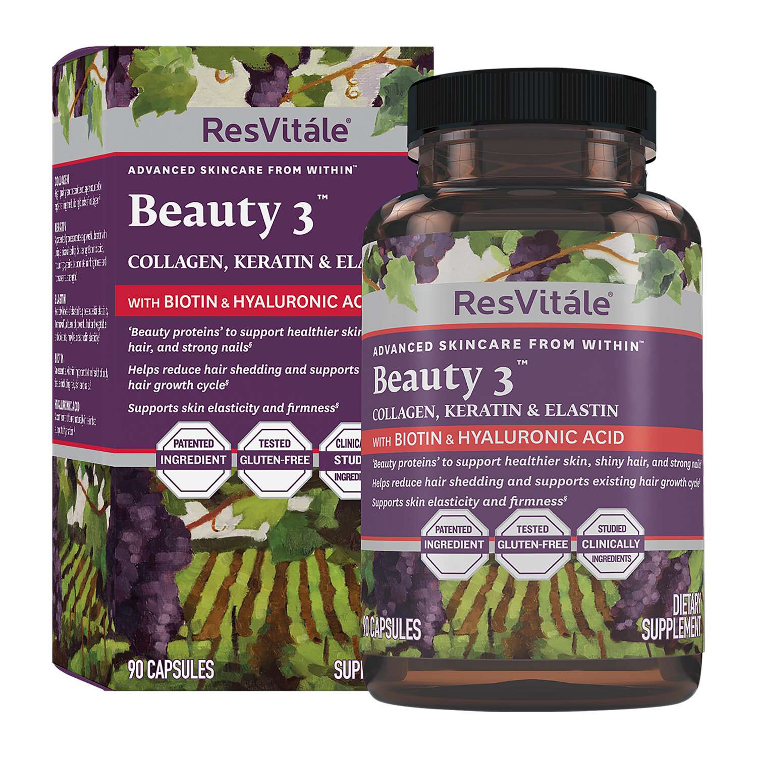 Beauty 3&trade; - 90 Capsules (30 Servings)  | GNC