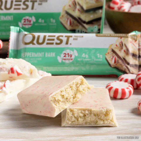 Protein Bar - Peppermint Bark (12 Bars)