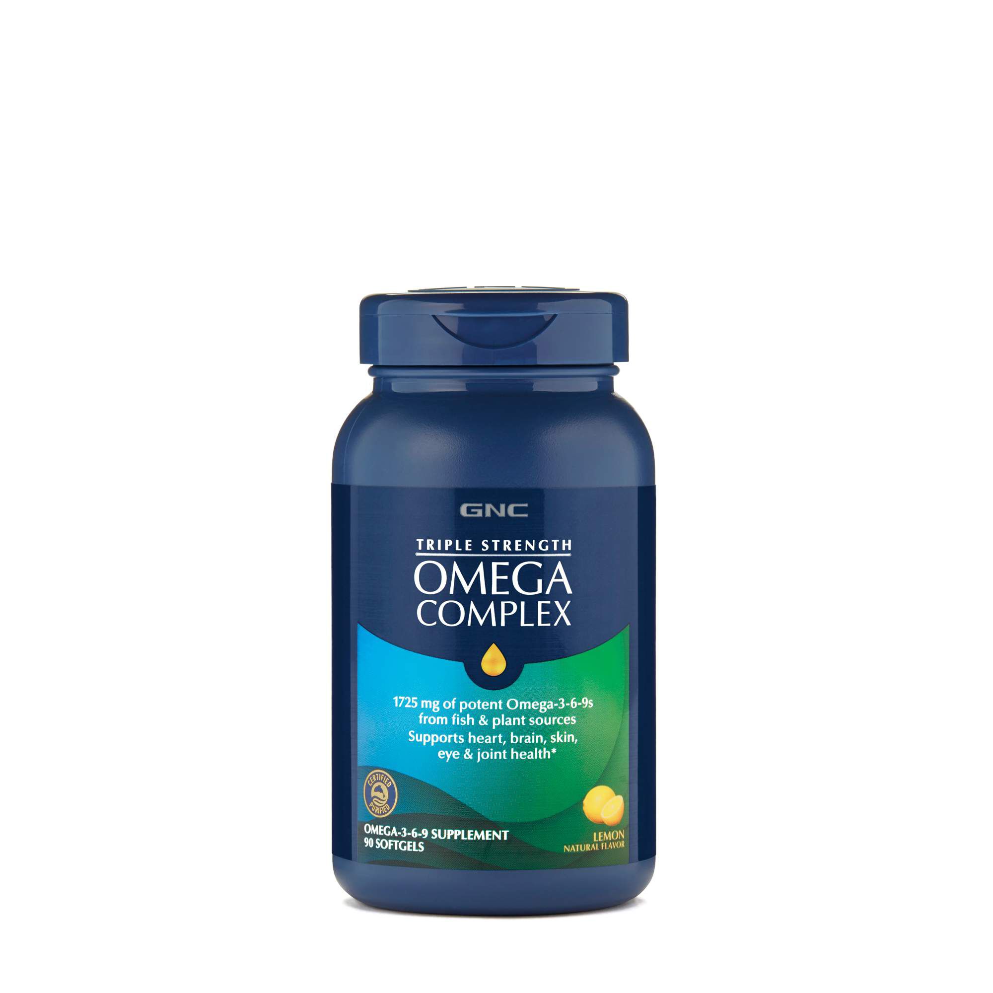 Gnc Triple Strength Omega Complex Lemon Gnc