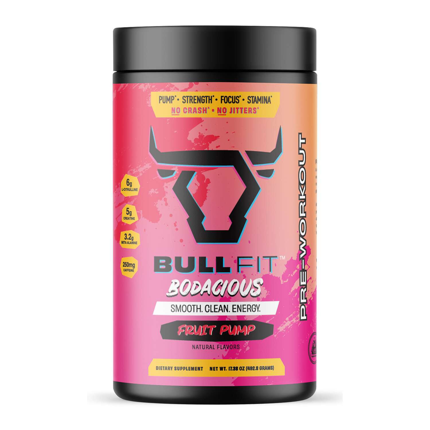 Bodacious Pre-Workout - Fruit Pump (20 Servings)  | GNC