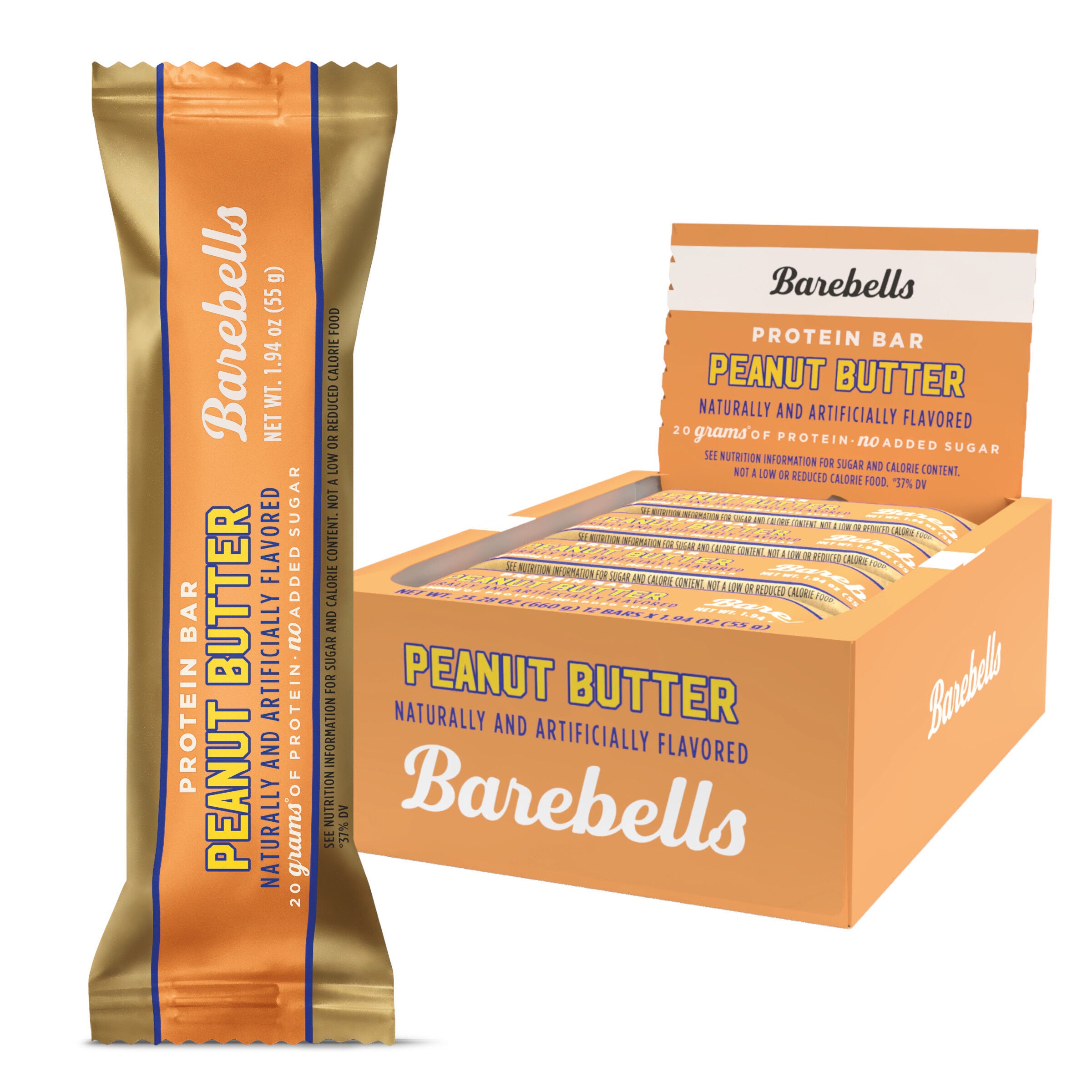 Protein Bar - Peanut Butter &#40;12 Bars&#41; Peanut Butter | GNC