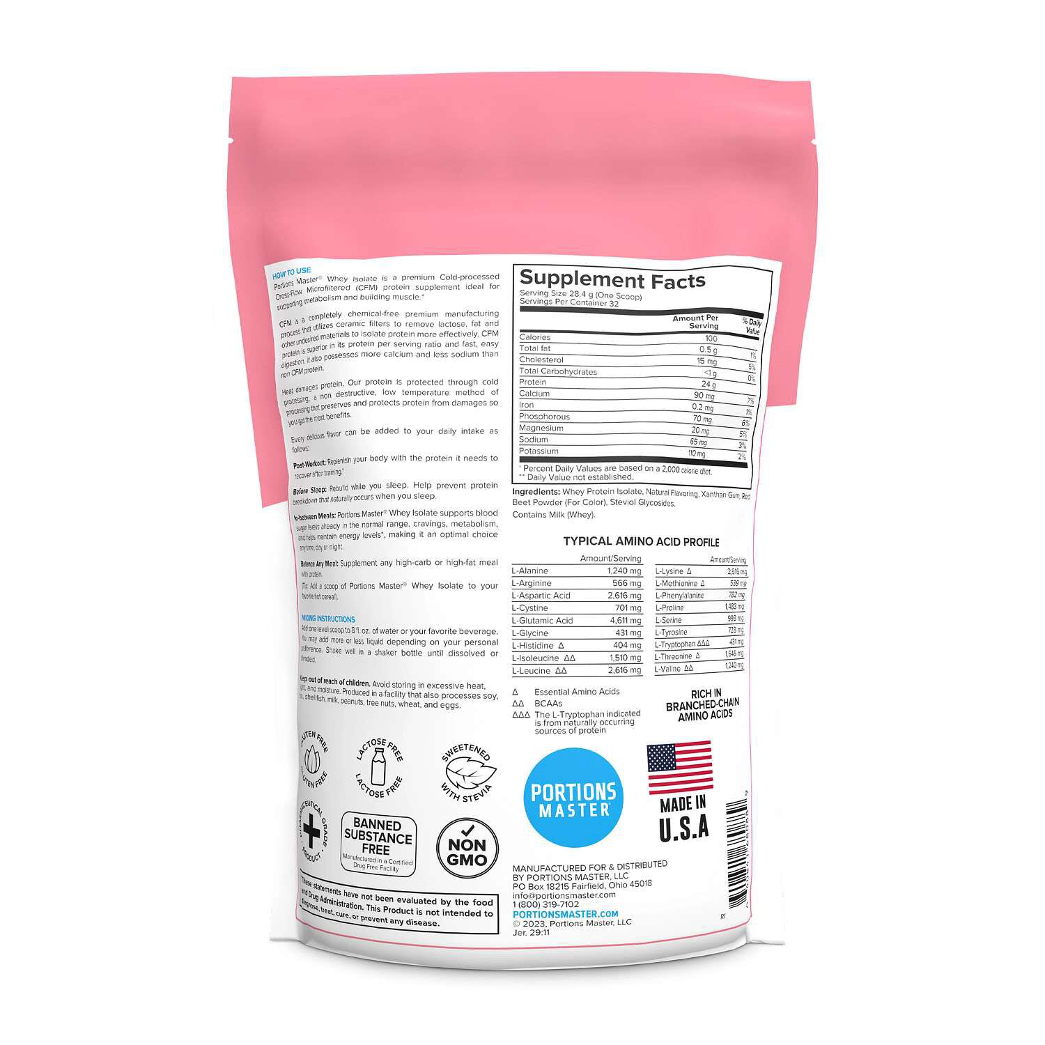 Protein Whey Isolate - Strawberries &amp; Cream (32 Servings)  | GNC