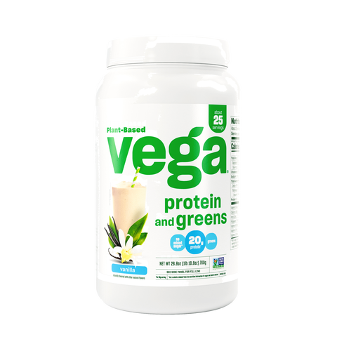 Protein &amp; Greens - Vanilla &#40;21 Servings&#41; Vanilla Flavor | GNC