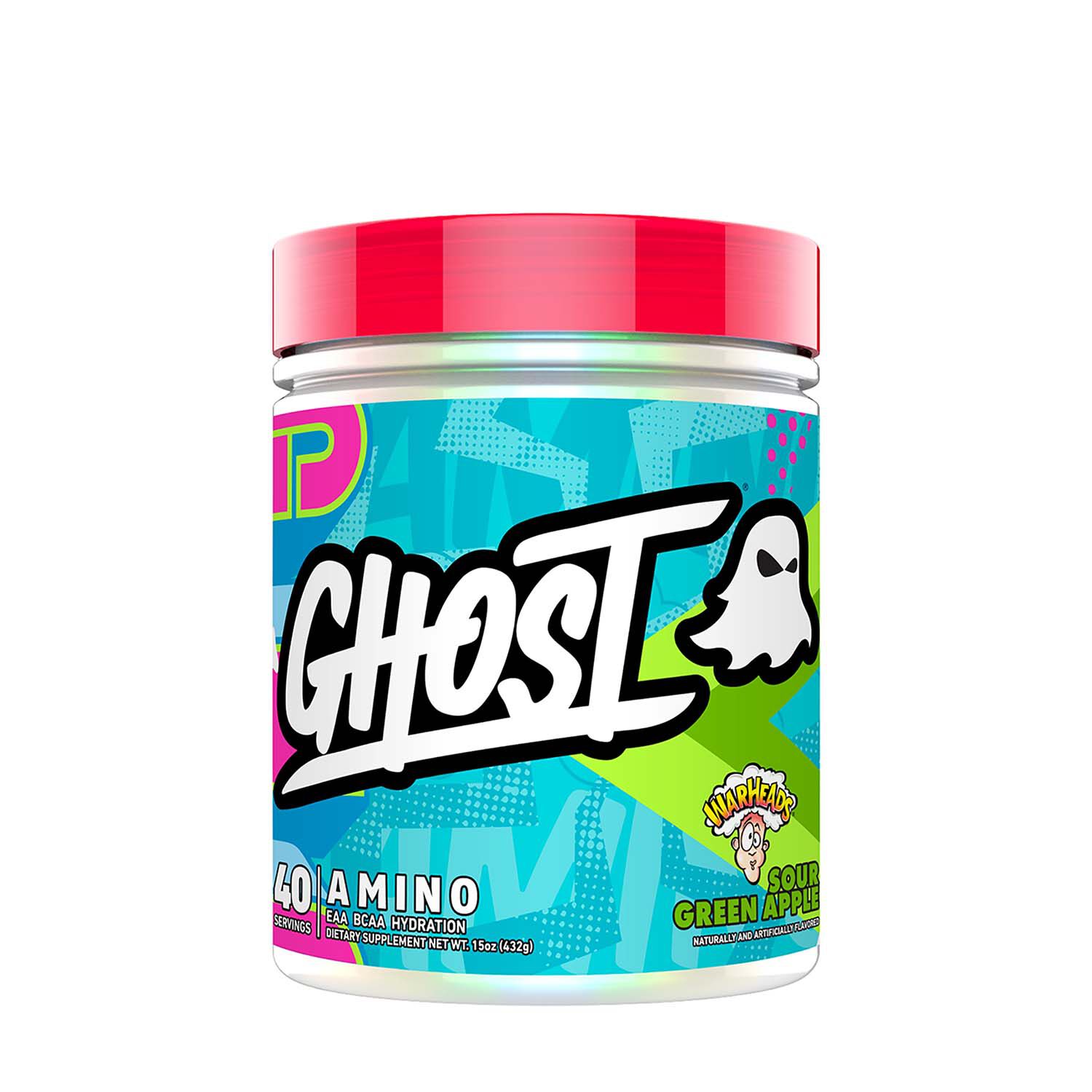 Ghost Amino Warheads Sour Green Apple Gnc
