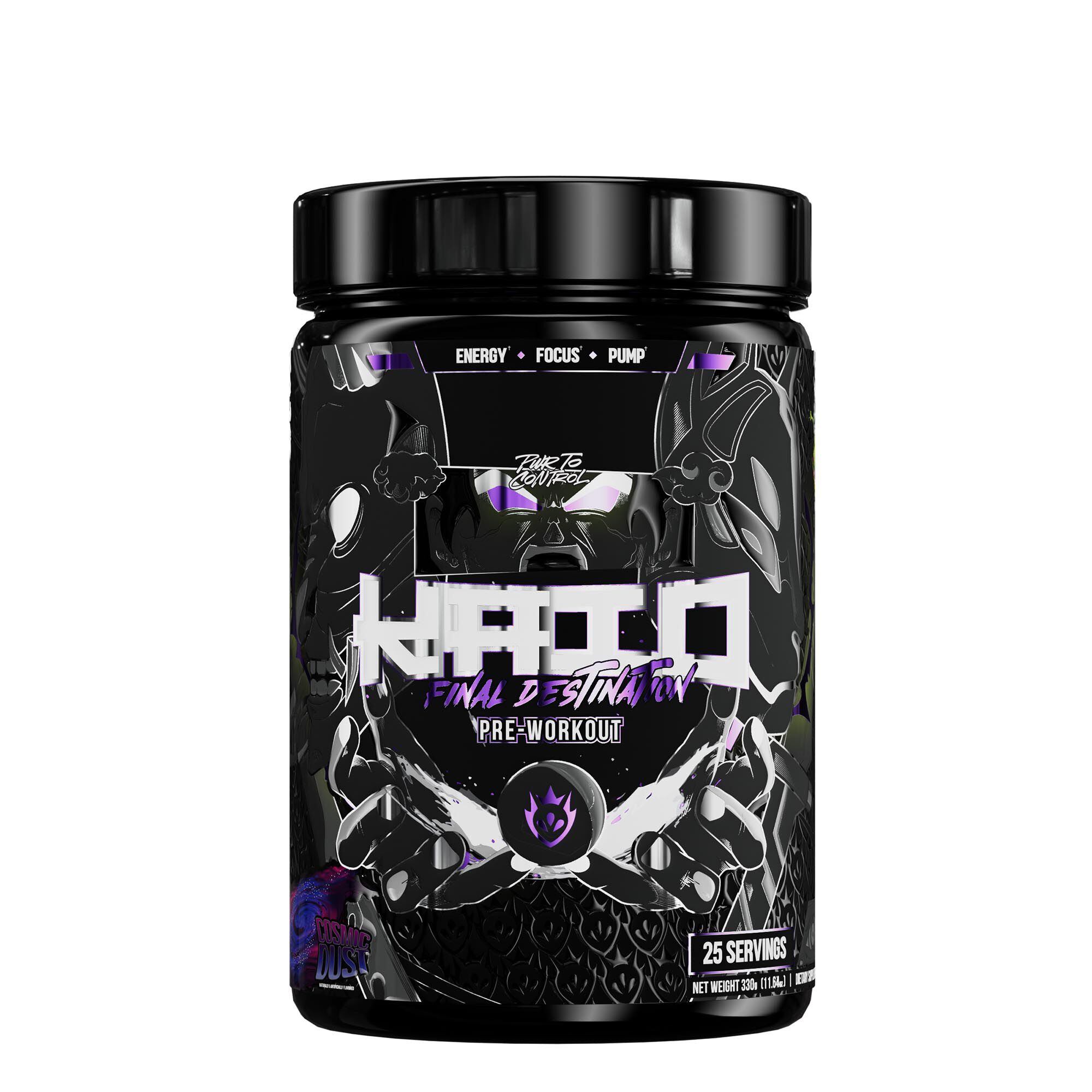 Kaio Final Destination Pre Workout Cosmic Dust 25 Servings Cosmic
