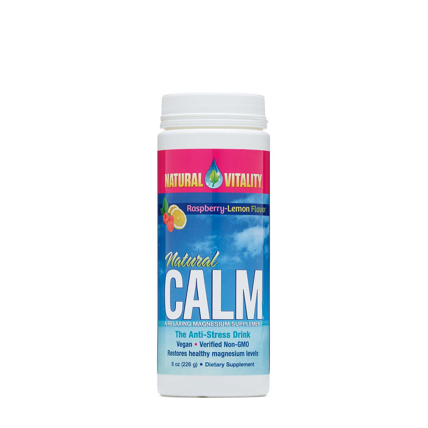 Natural Vitality Natural Calm Raspberry Lemon Gnc