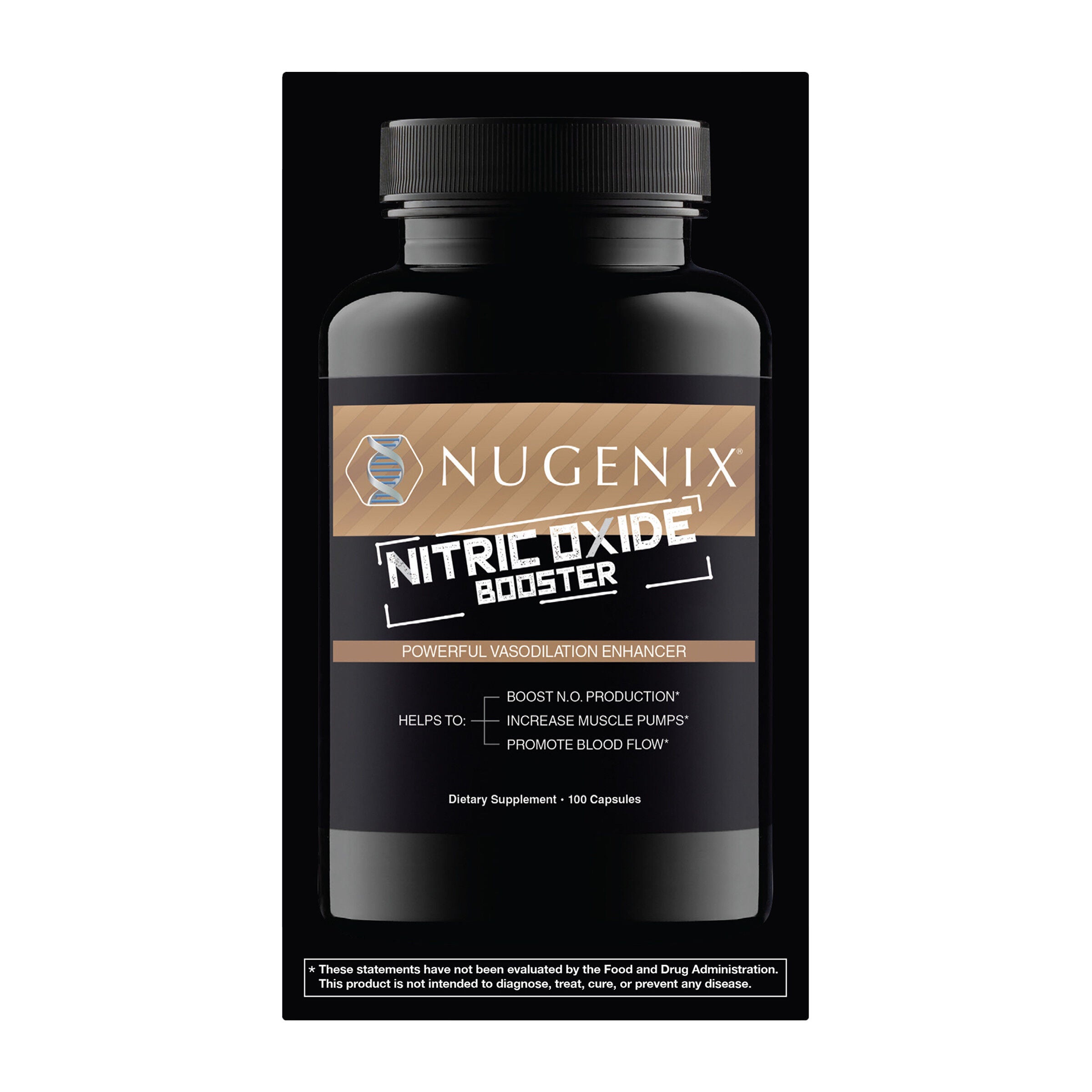 Nitric Oxide Booster - 100 Capsules (25 Servings)  | GNC