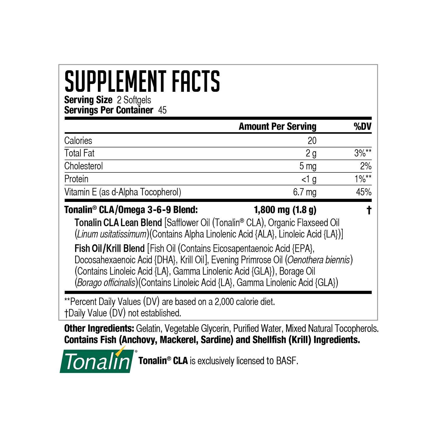 Censor Body Toner - 90 Softgels (45 Servings)