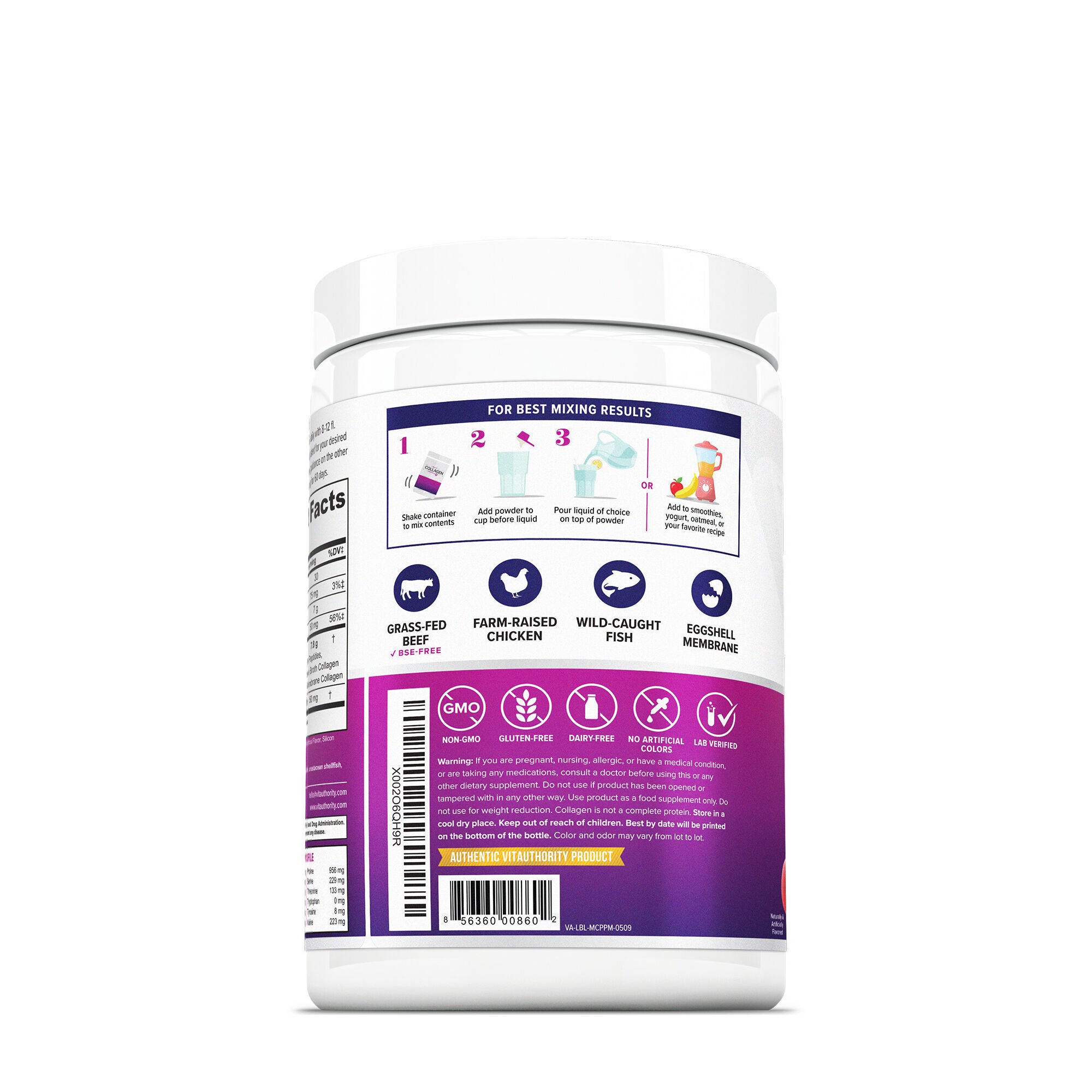 Multi Collagen Protein Powder - Peach Mango - 10 oz. (30 Servings)  | GNC