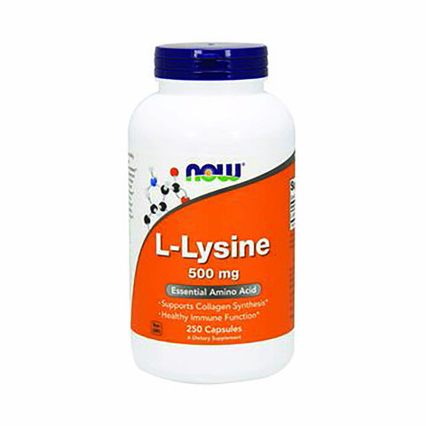 L-Lysine 500mg - 250 Capsules &#40;100 Servings&#41;  | GNC