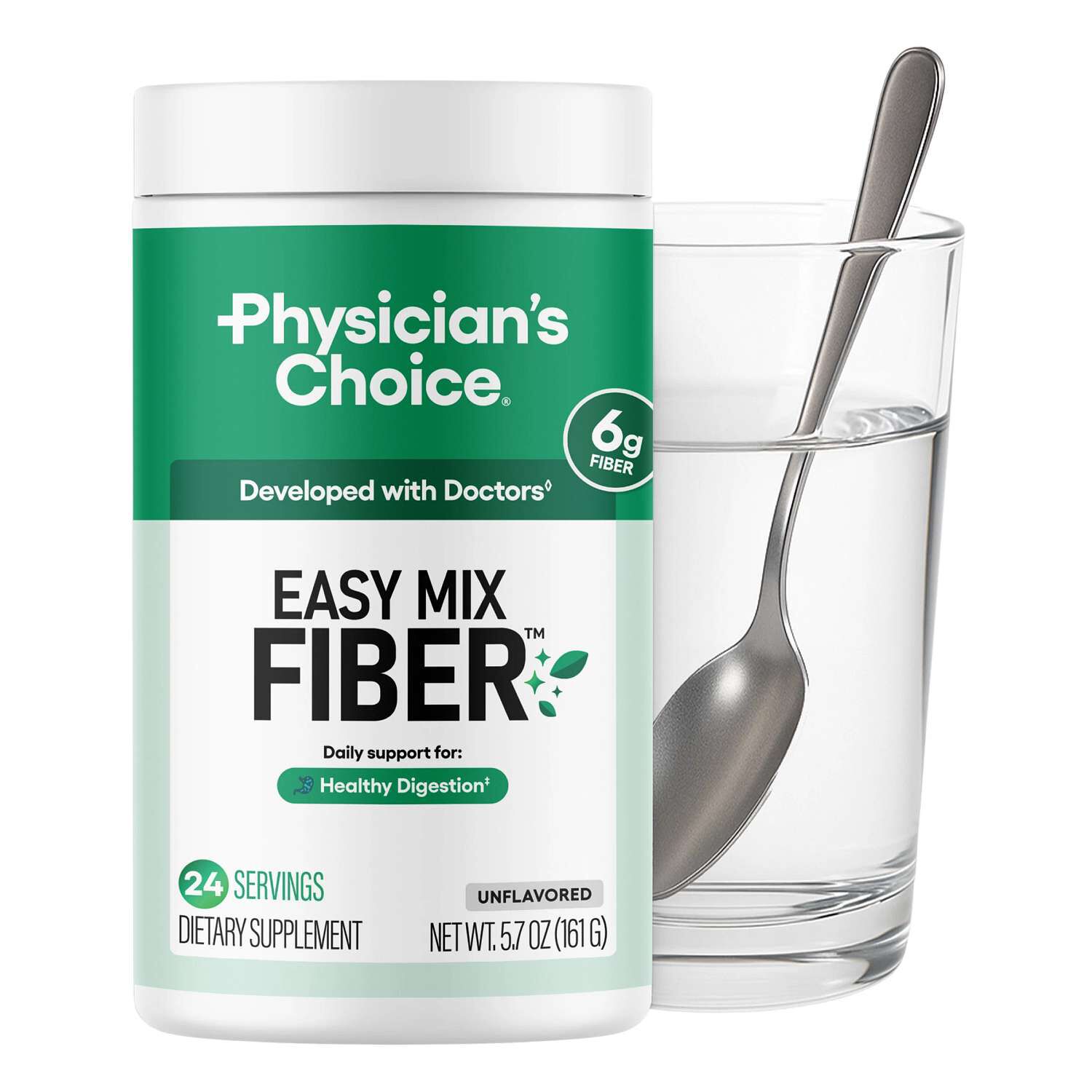 Easy Mix Fiber - Unflavored (24 Servings)  | GNC