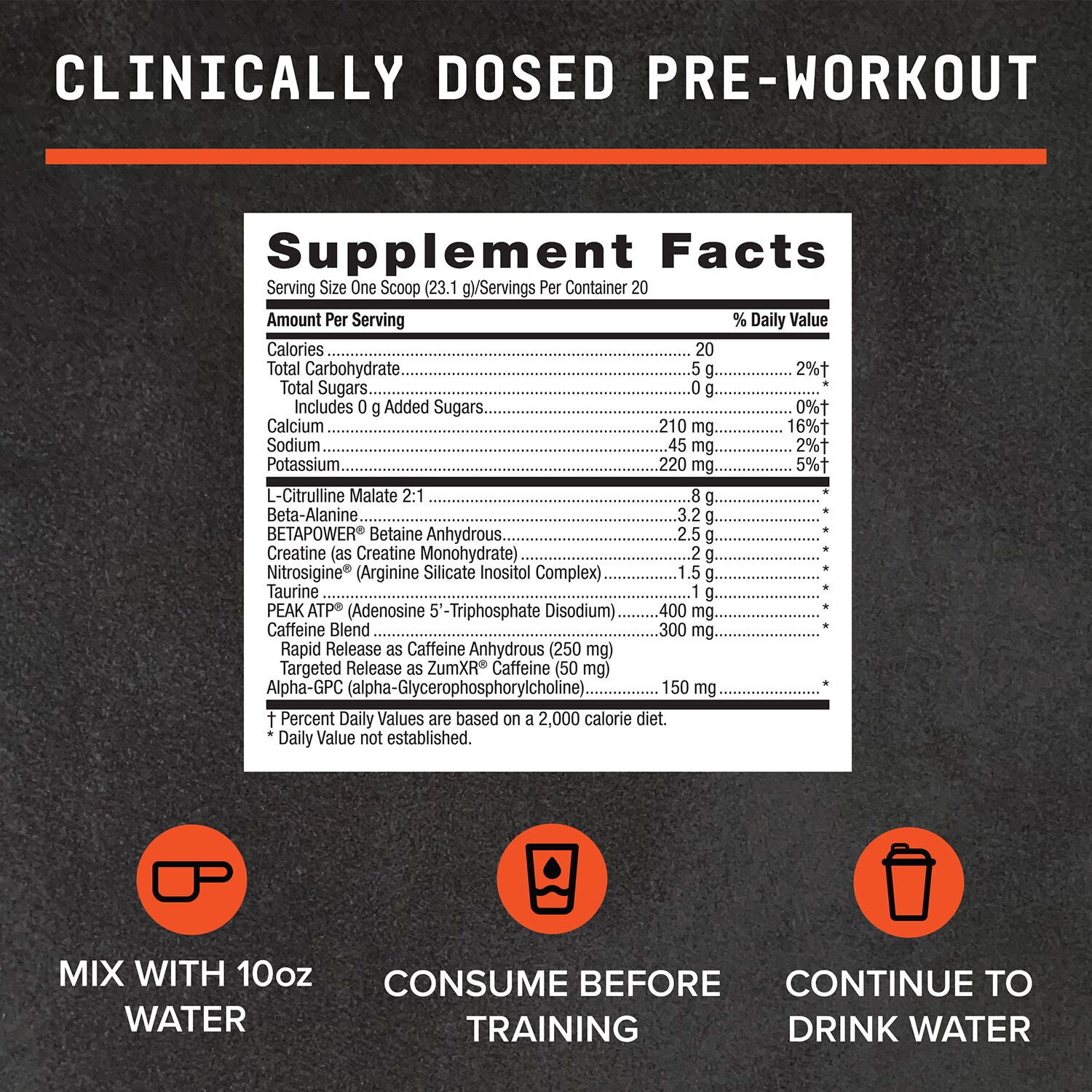 LIT AF™ Pre-Workout - Sweet and Tart (20 Servings)