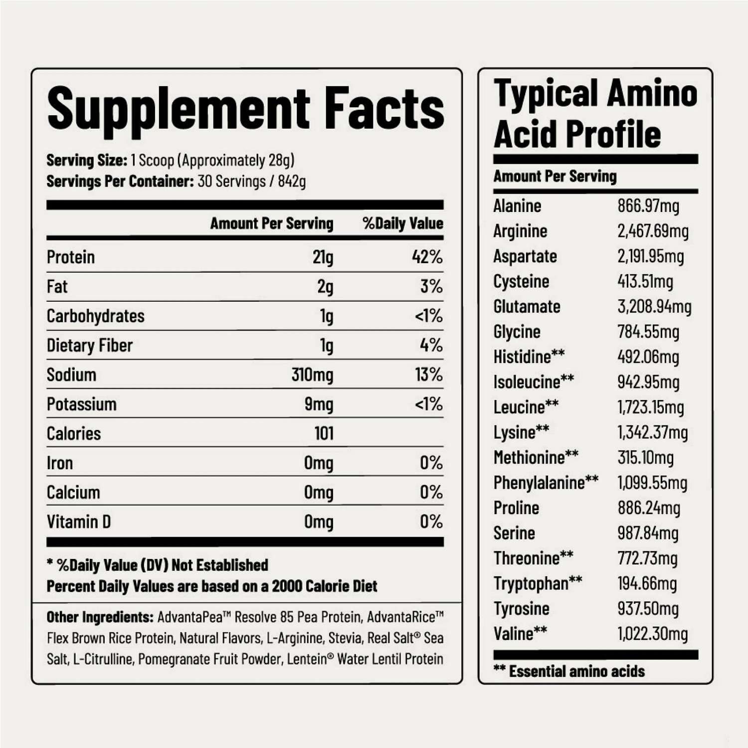 Plant Based Vegan Protein Powder - Banana (30 Servings) Banana | GNC