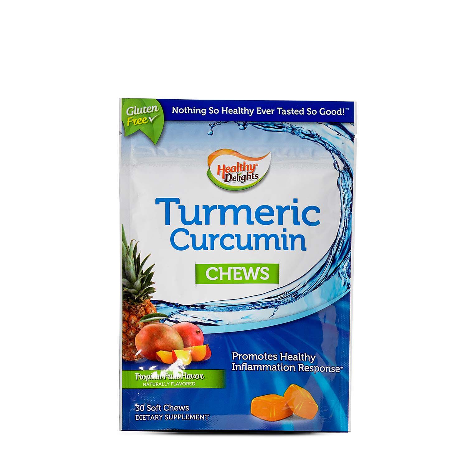 Turmeric Curcumin Chews Tropical Fruit GNC