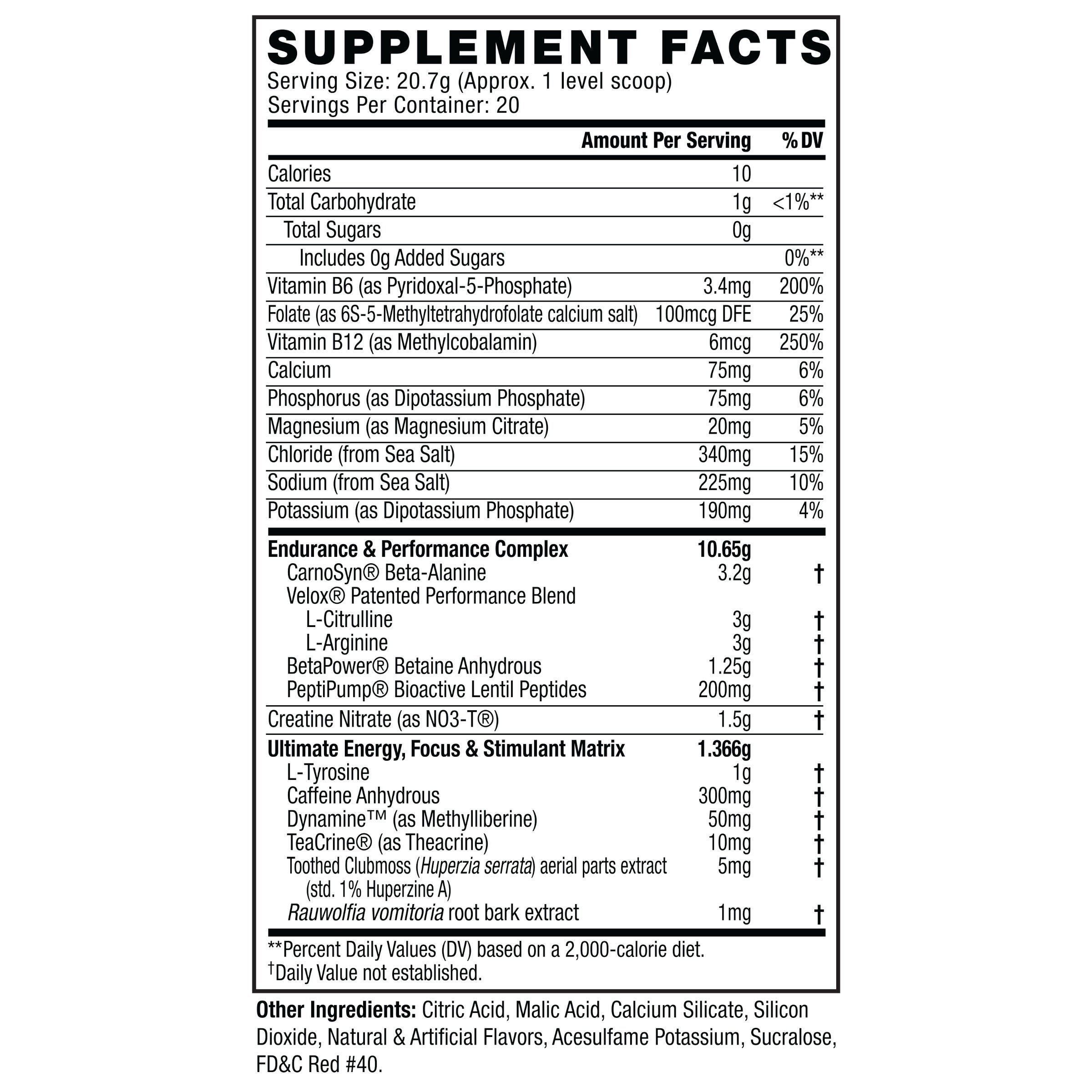 C4 Ultimate Pre-Workout - Cherry Jolly Rancher (20 Servings)  | GNC