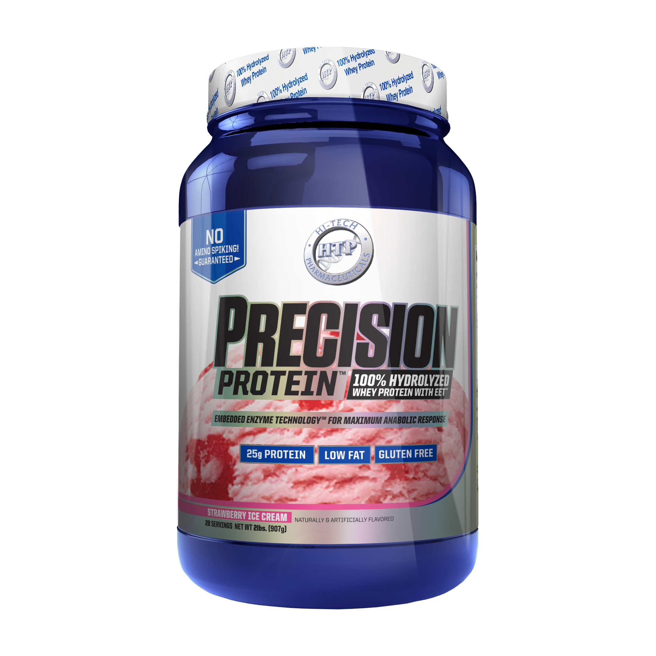 Precision Protein - Strawberry Ice Cream (28 Servings)  | GNC