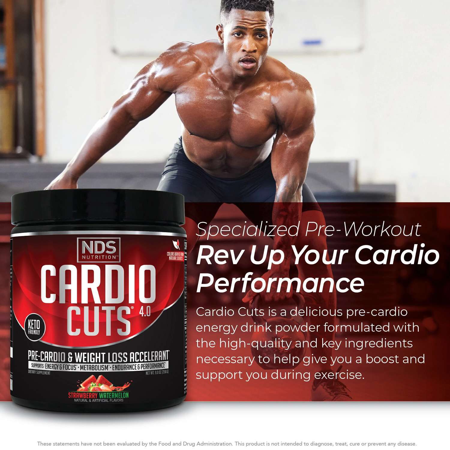 Cardio Cuts&reg; 4.0 - Strawberry Watermelon (40 Servings) Strawberry Watermelon | GNC
