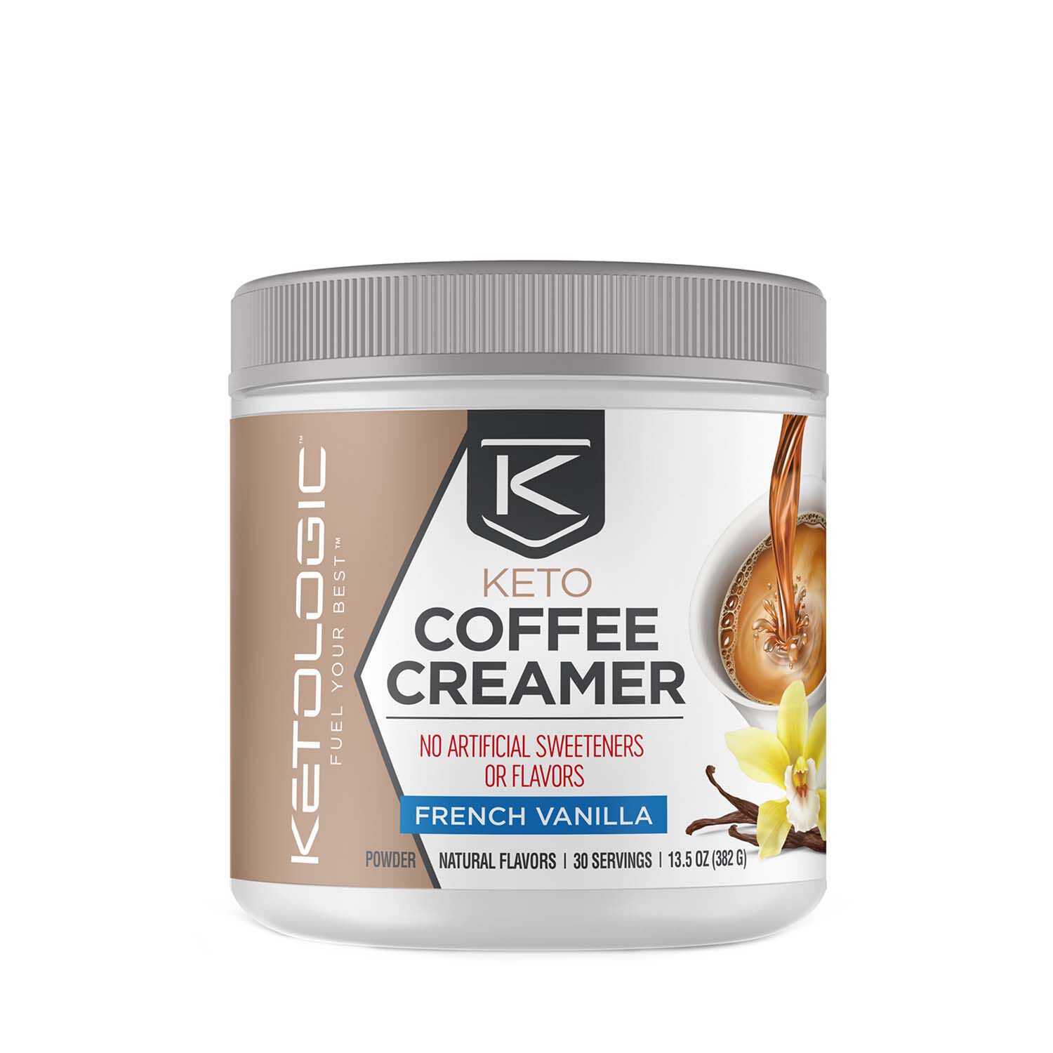 KetoLogic Keto Coffee Creamer French Vanilla eBay