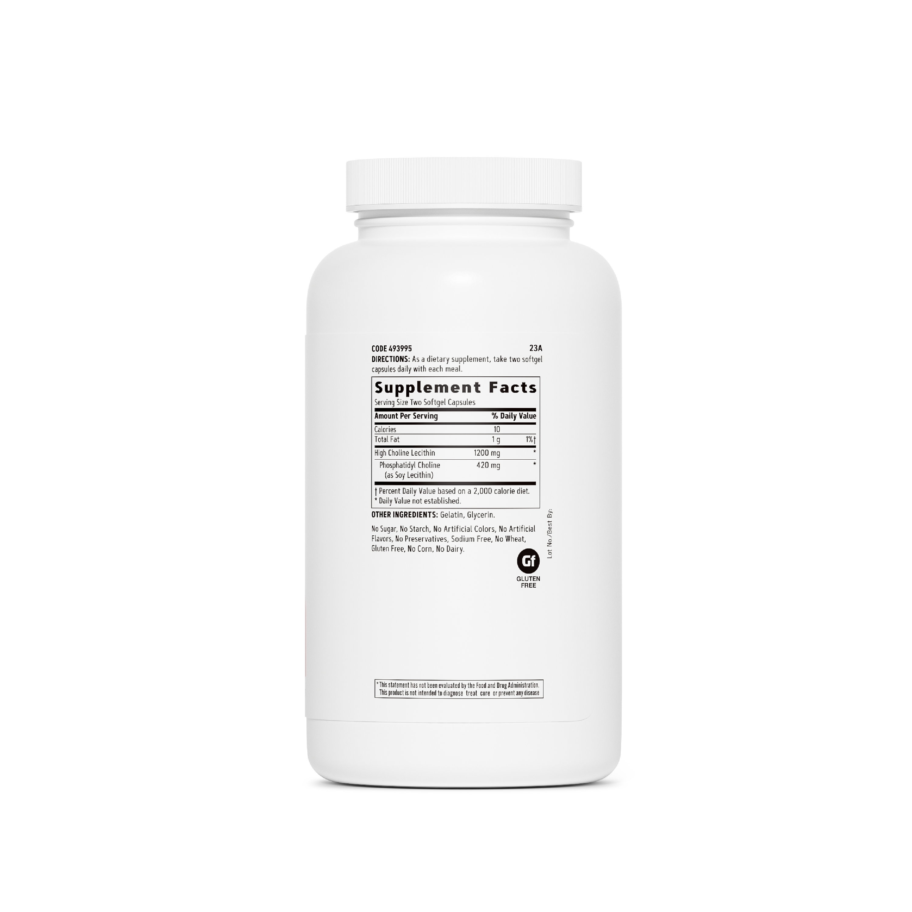 Triple Lecithin 1200mg - 360 Softgels (360 Servings)  | GNC