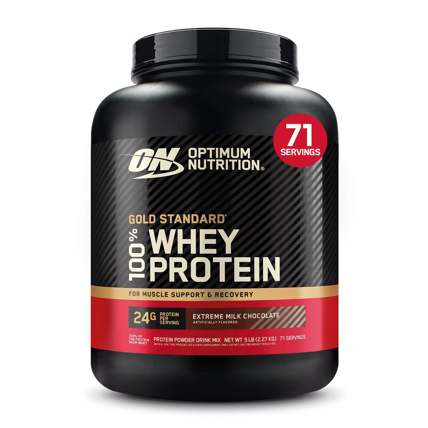 Gold Standard 100% Whey&trade; - Extreme Milk Chocolate (71 Servings) Extreme Milk Chocolate | GNC