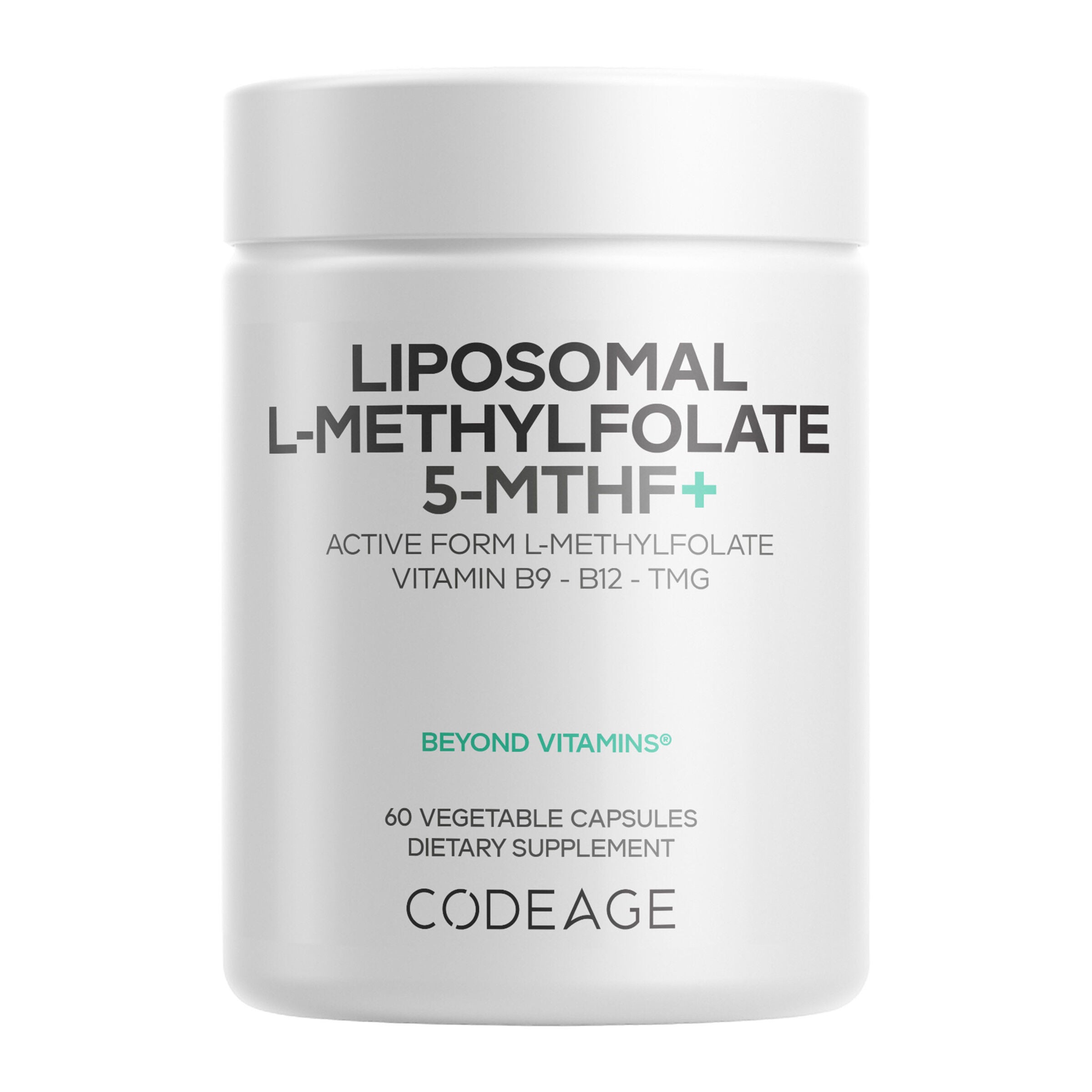 Liposomal L-Methylfolate - 60 Vegetable Capsules (60 Servings)  | GNC