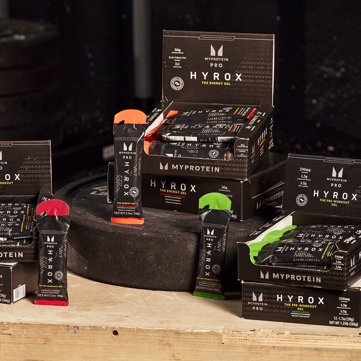 Hyrox: The Pre-Workout Gel - Green Apple (12 Satchets)