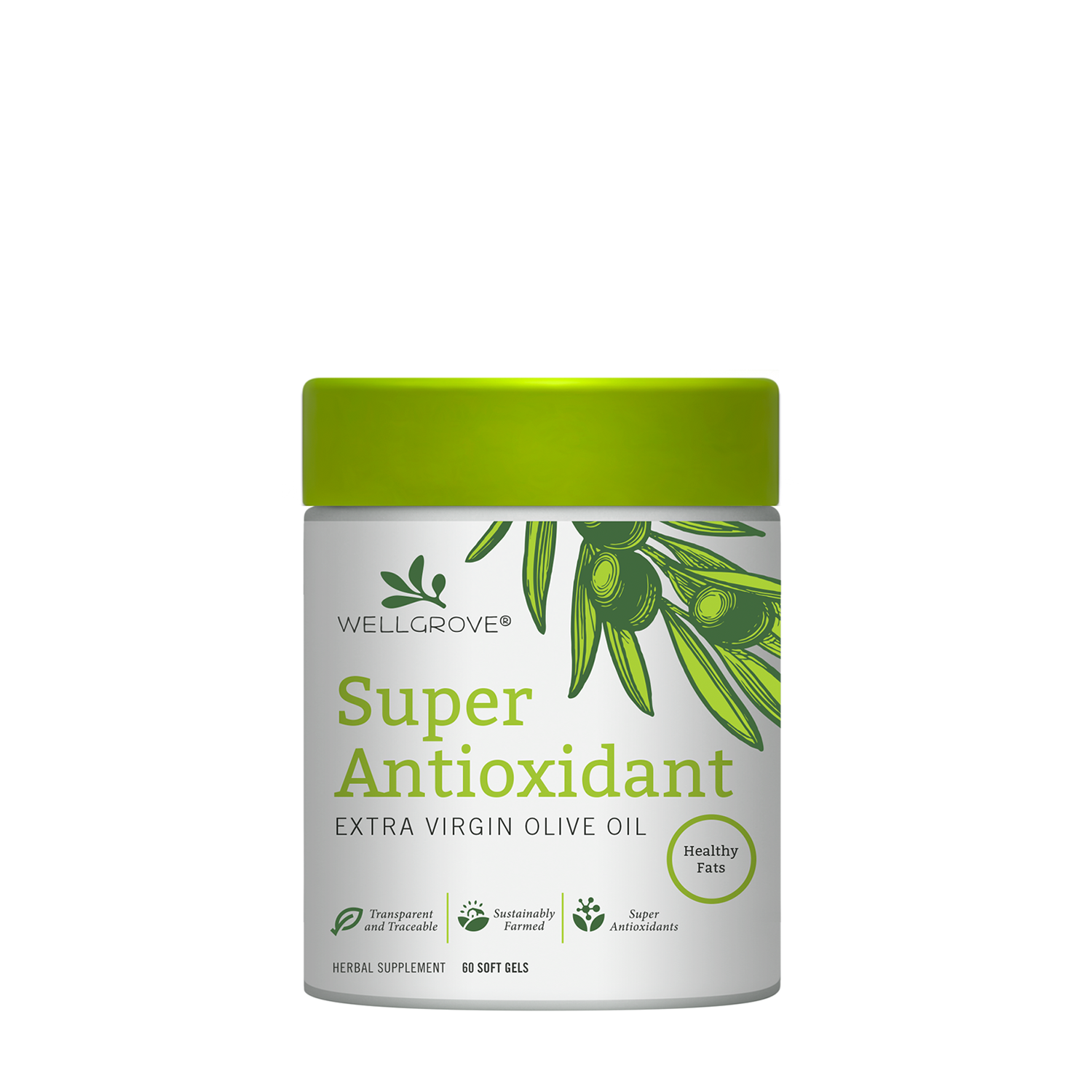 WellGrove Health Super Antioxidant Extra Virgin Olive Oil Softgels GNC